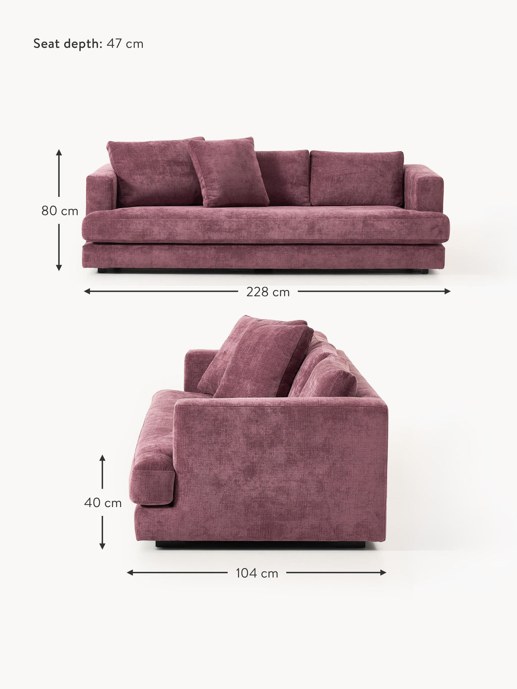 Tribeca Sofa (3-seater)