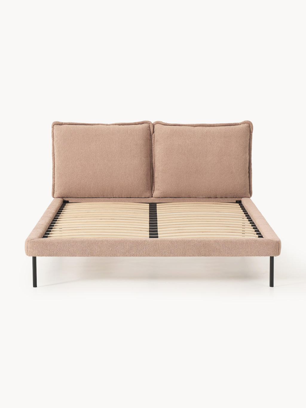 Amelia Upholstered Teddy Bouclé Bed