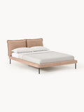 Gallery image 1 - Upholstered Teddy Bouclé Bed Amelia