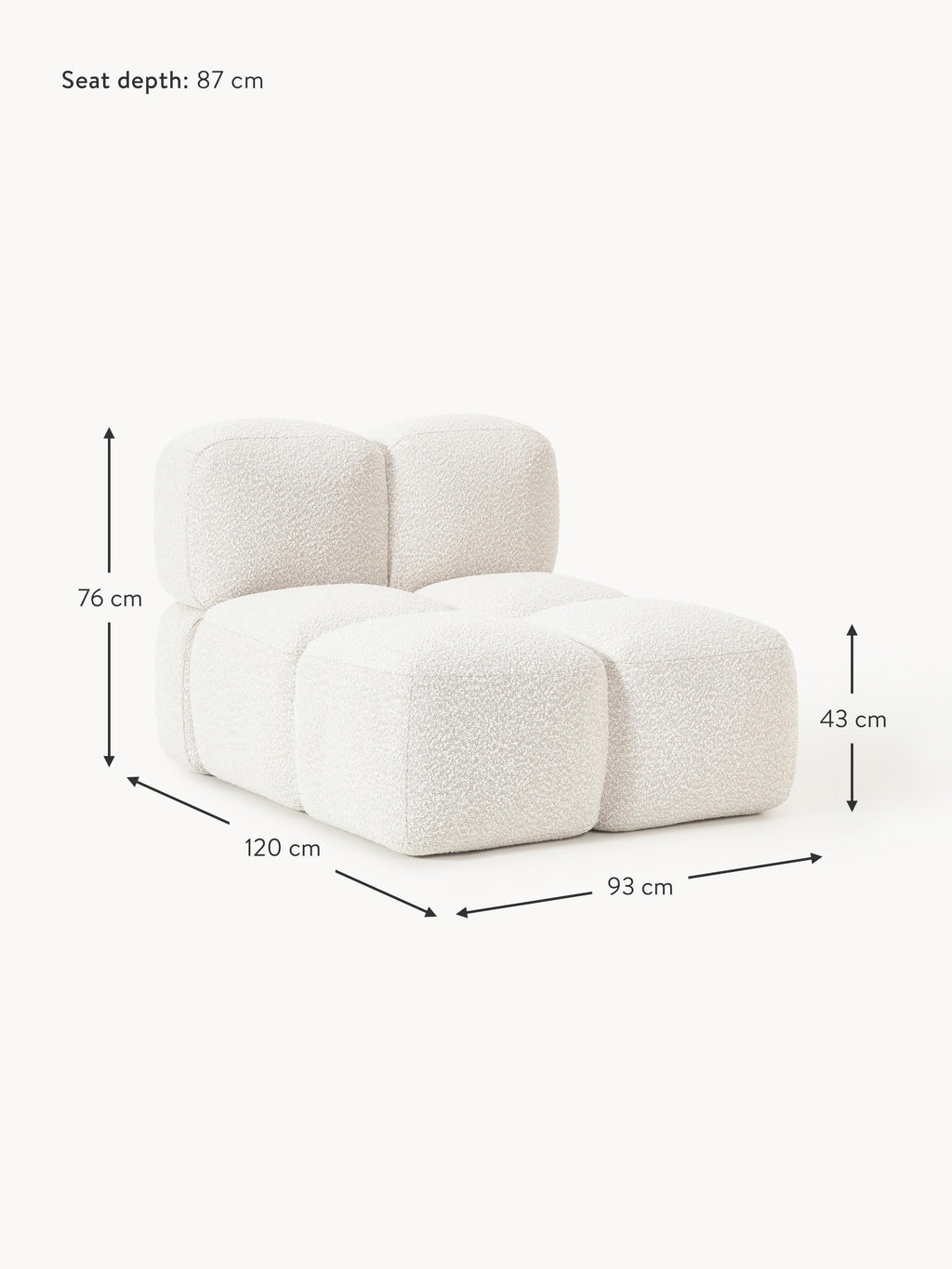 Tayla Bouclé Centre Module