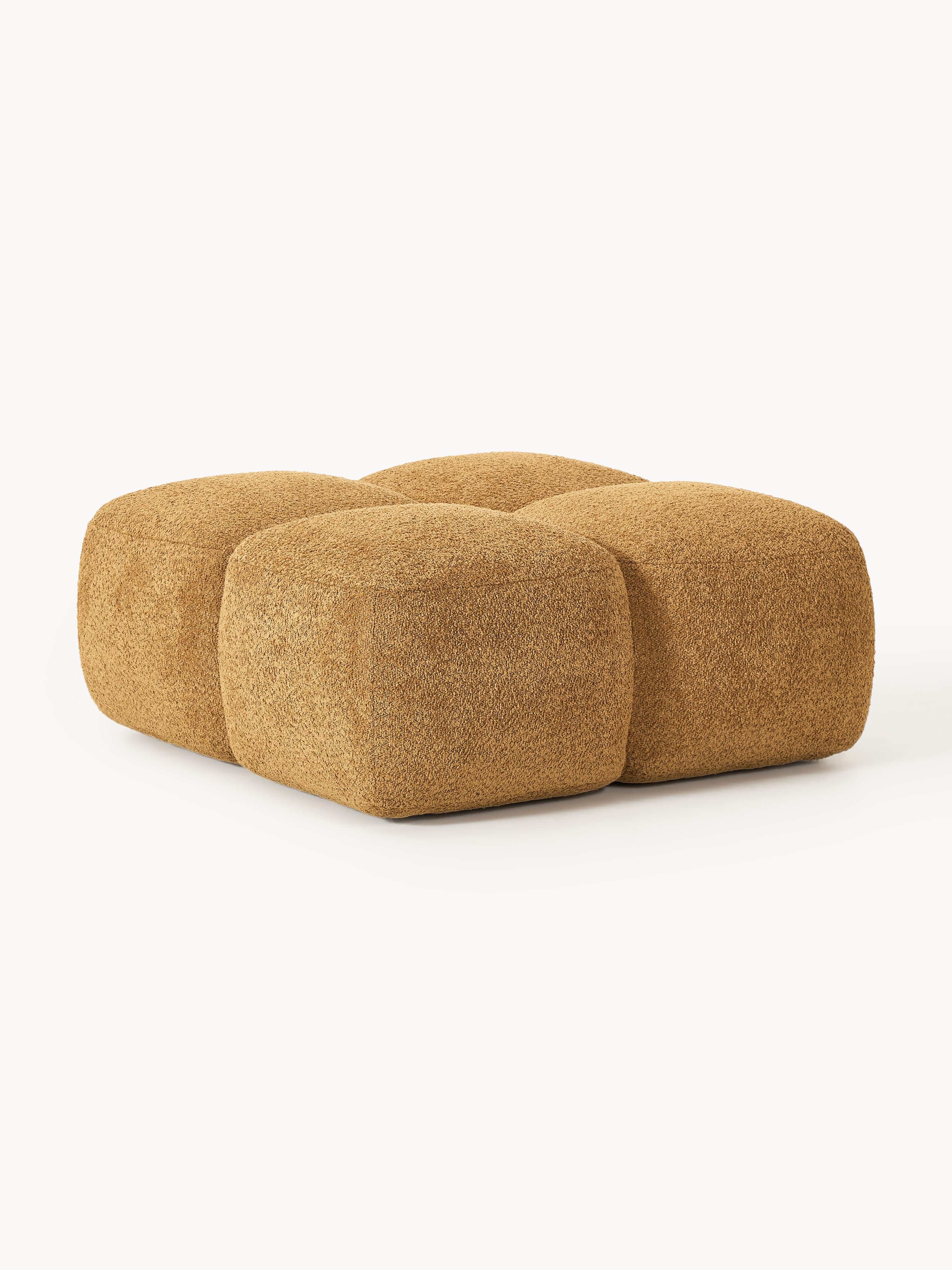 Gallery image 1 - Teddy-Bouclé Ottoman Tayla