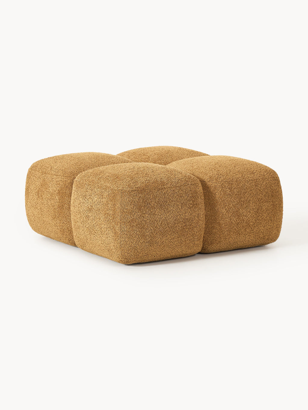Tayla Teddy-Bouclé Ottoman