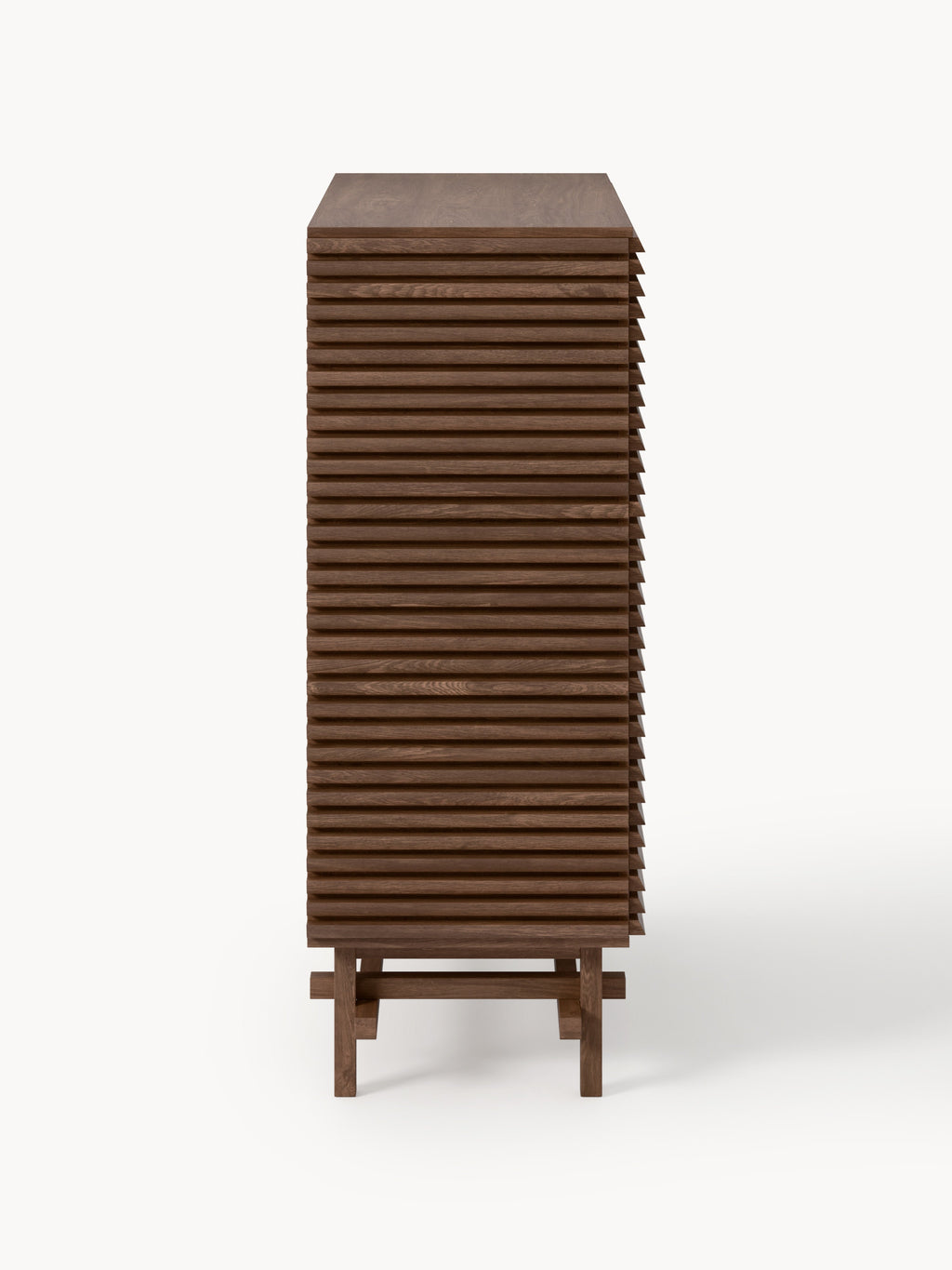 Pierce Oak Wood Highboard