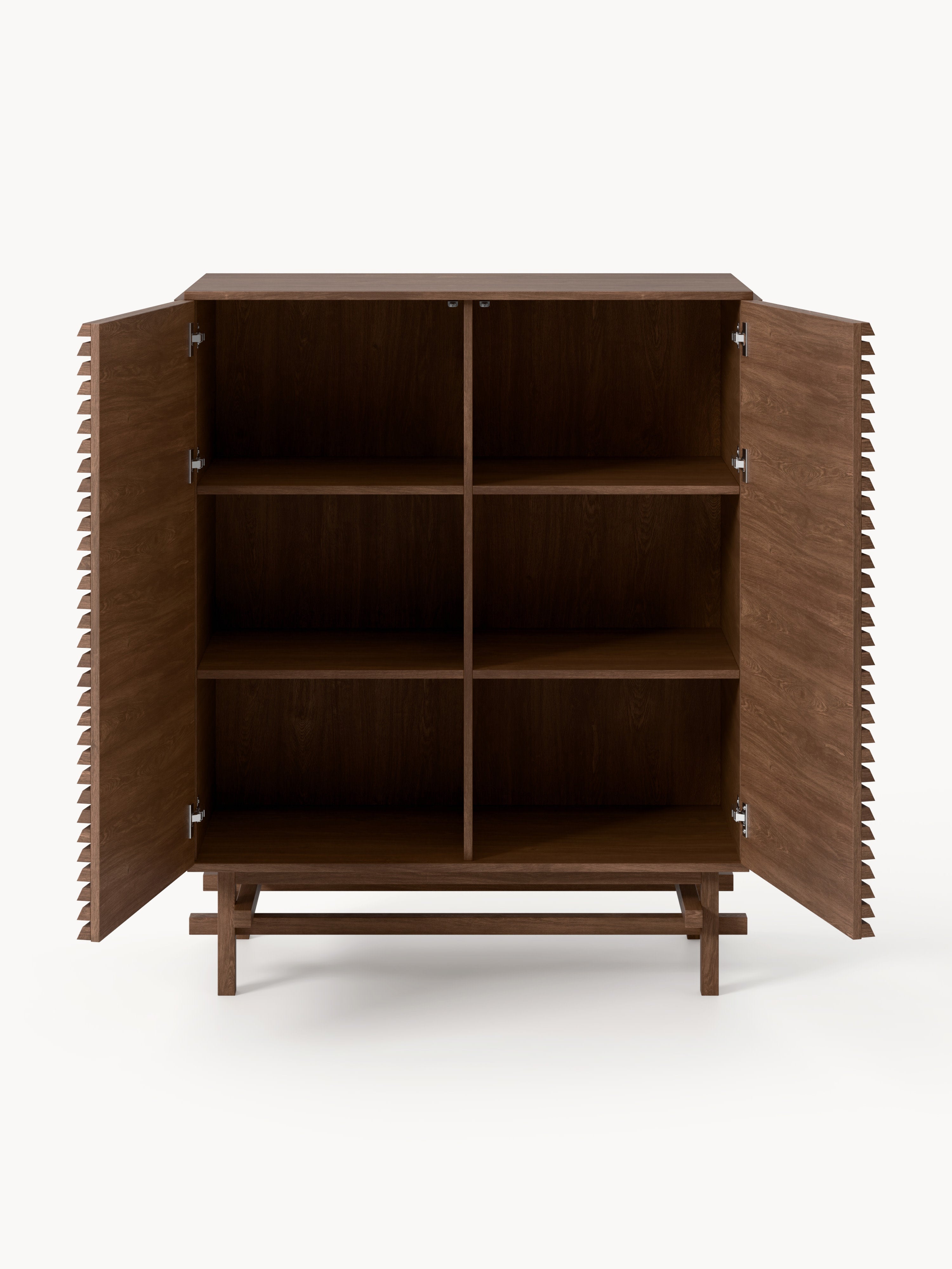 Pierce Oak Wood Highboard