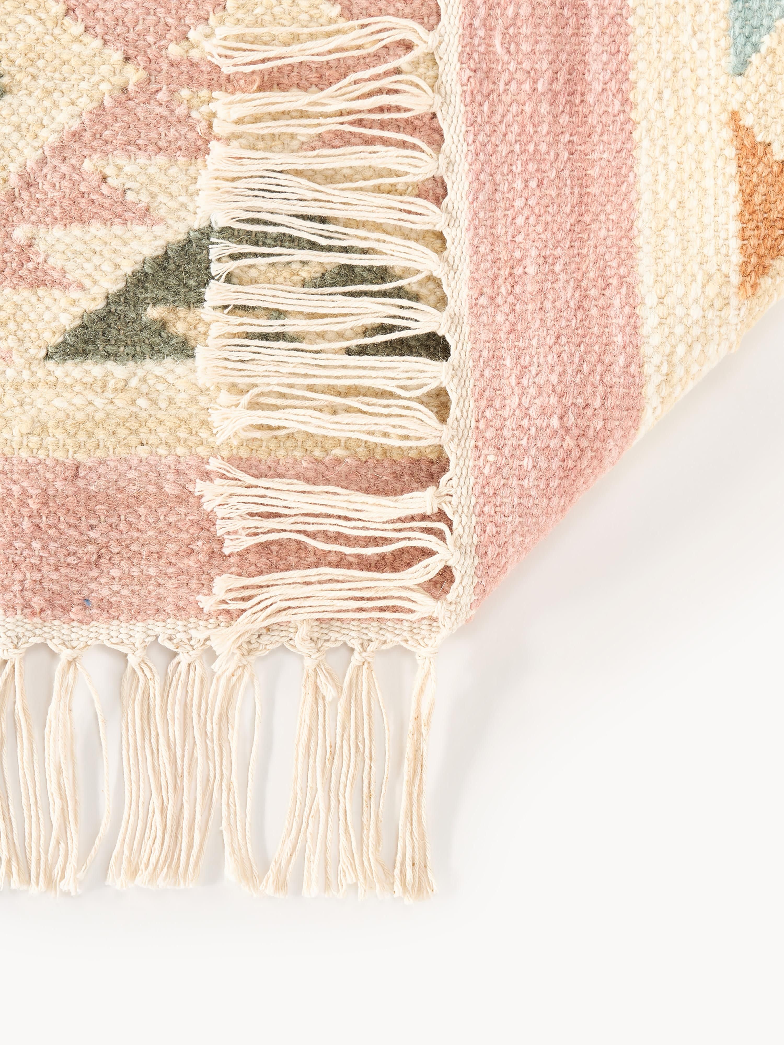 Anisa Hand-Woven Wool Kilim Rug