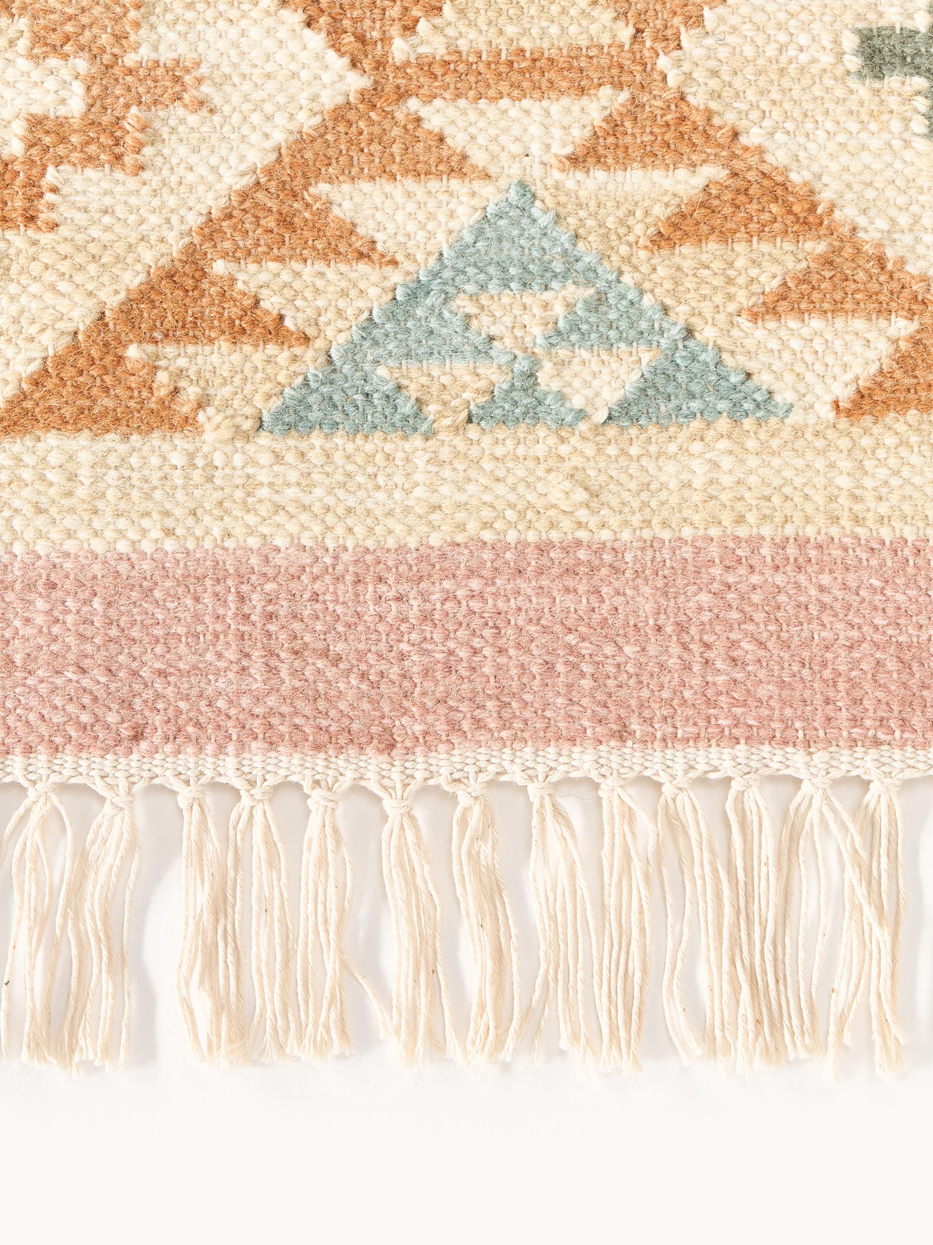 Anisa Hand-Woven Wool Kilim Rug
