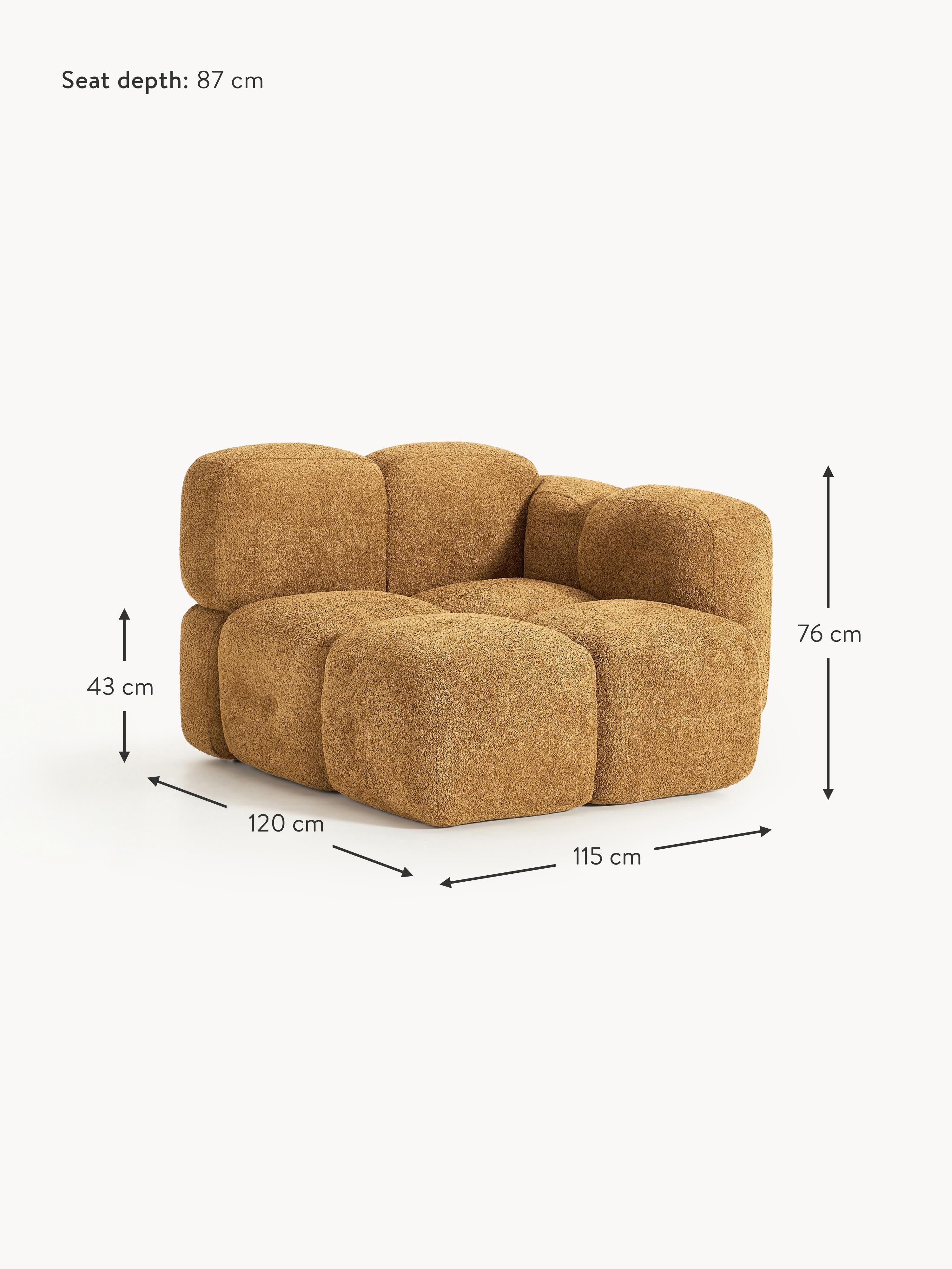 Tayla Teddy Bouclé Corner Module