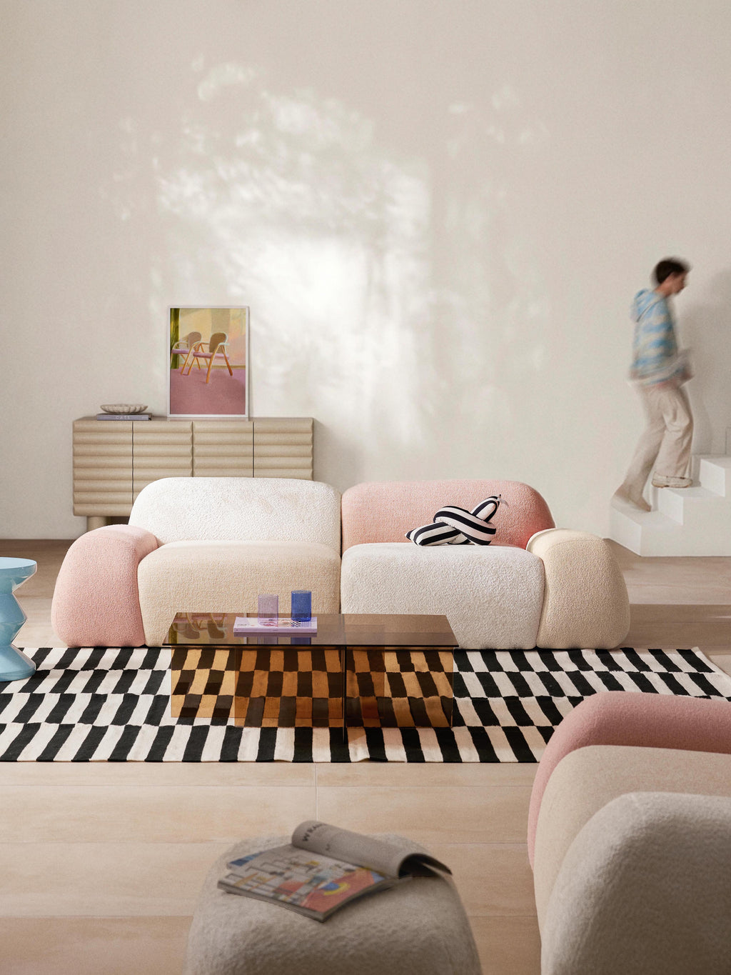Wolke Modular Sofa (3-seater), Fuorisalone Edition