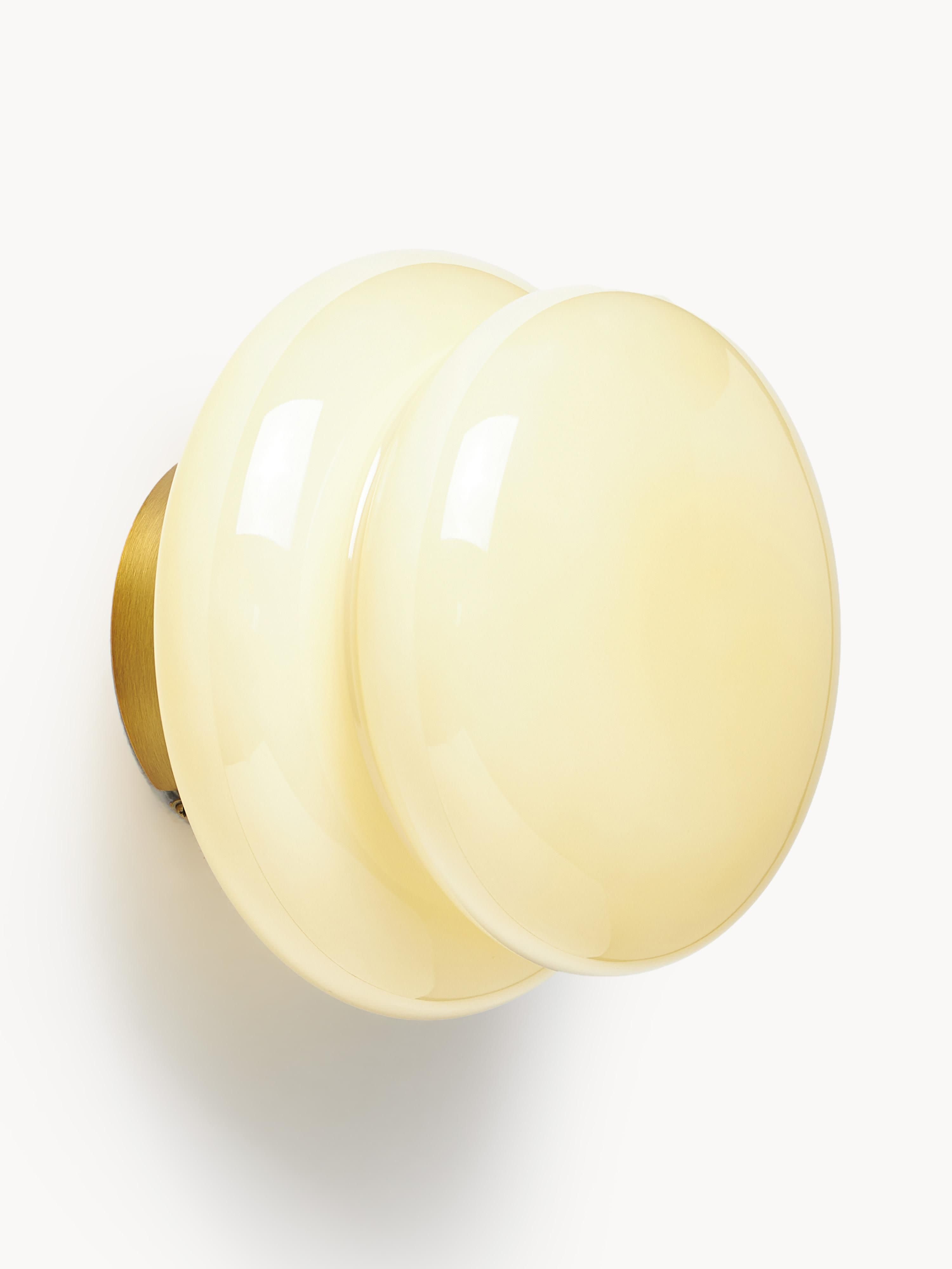 Gallery image 1 - Opal Glass Wall Lamp Baya