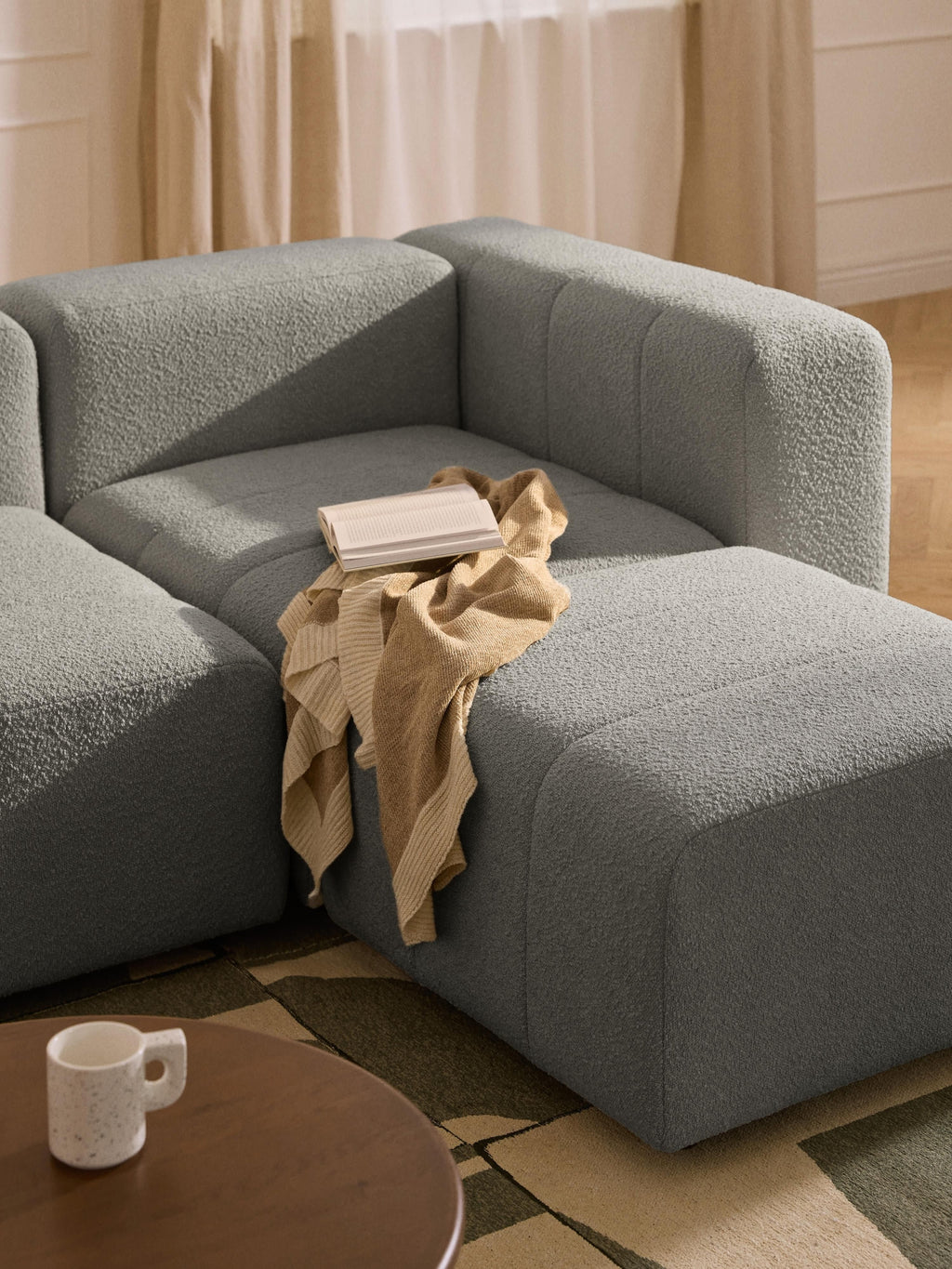 Lena Bouclé Corner Module