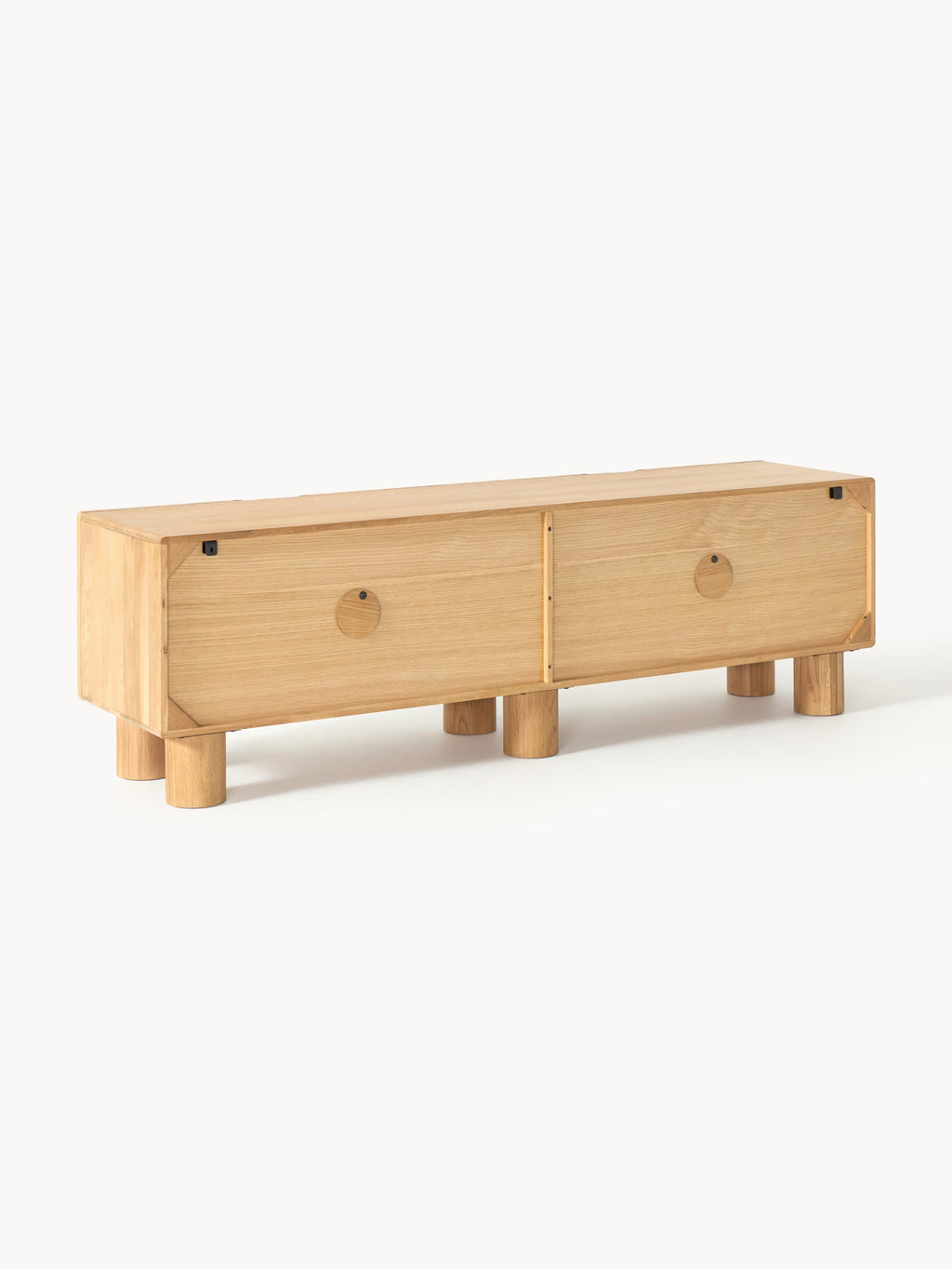 Cadi Oak Wood TV Lowboard