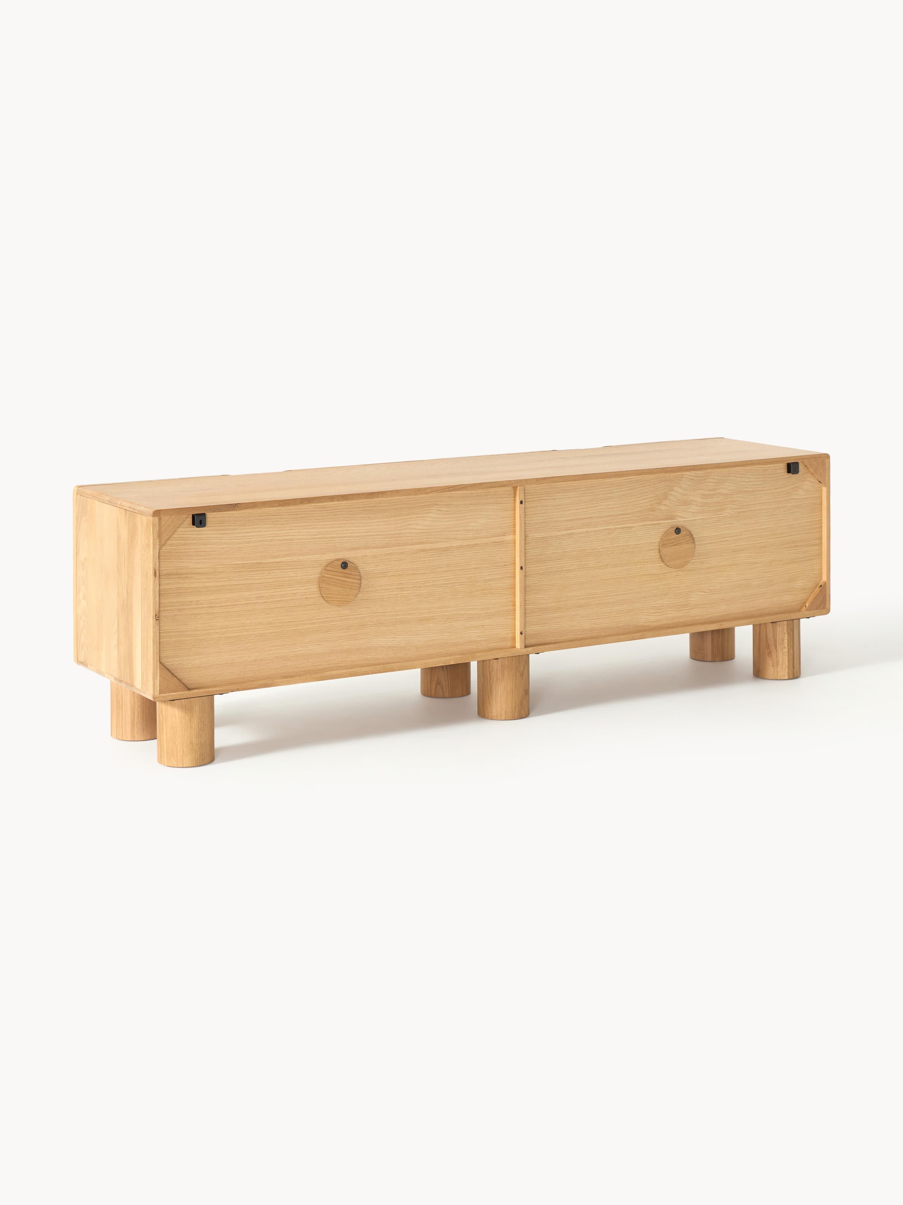 Cadi Oak Wood TV Lowboard