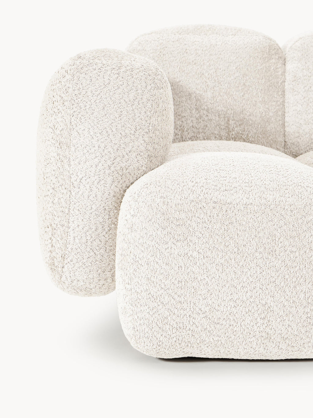 Tayla Modular Teddy-Bouclé Sofa (2-seater)
