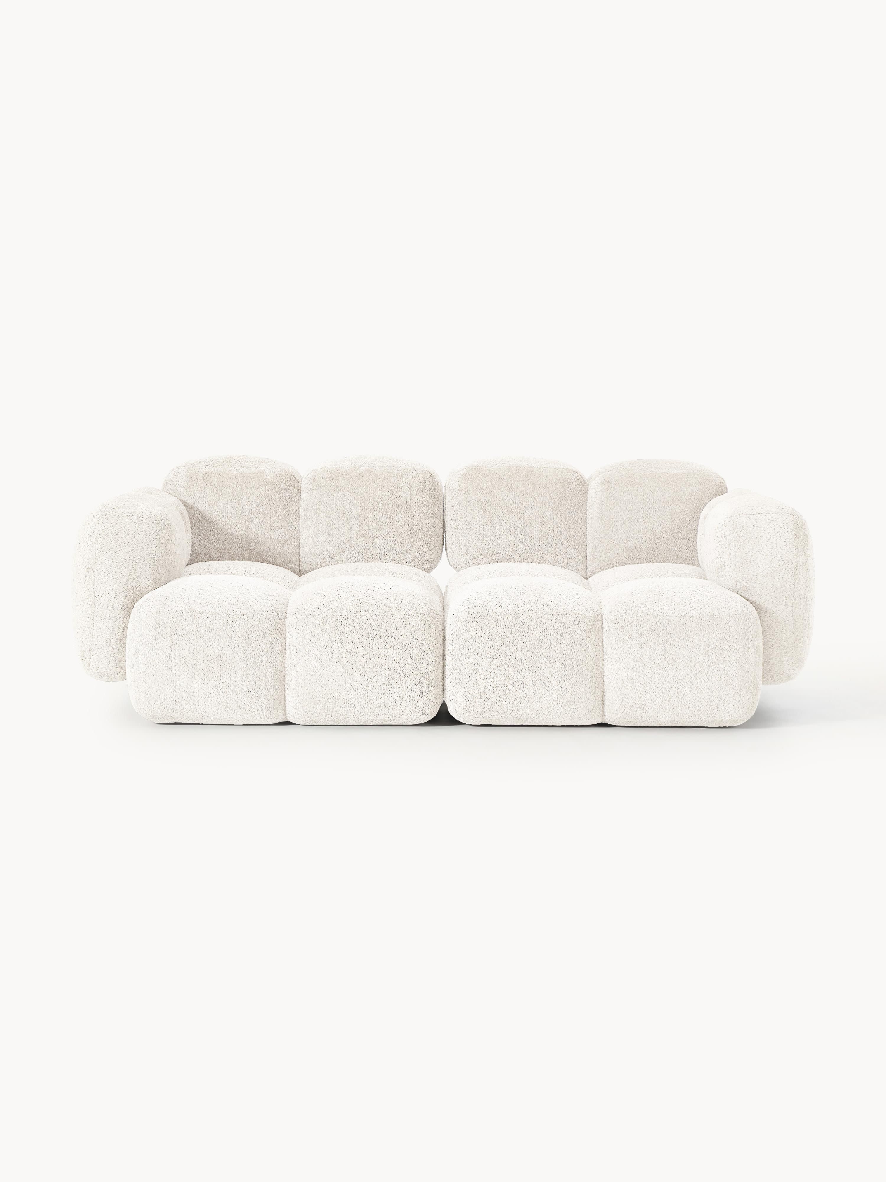 Tayla Modular Teddy-Bouclé Sofa (2-seater)
