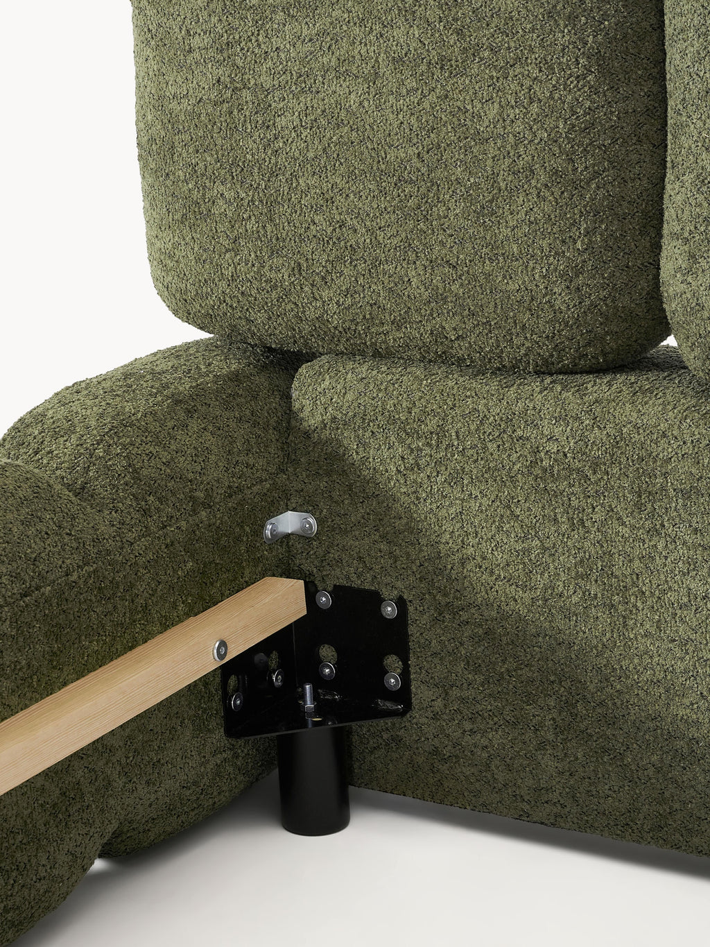 Tayla Upholstered Teddy Bouclé Bed