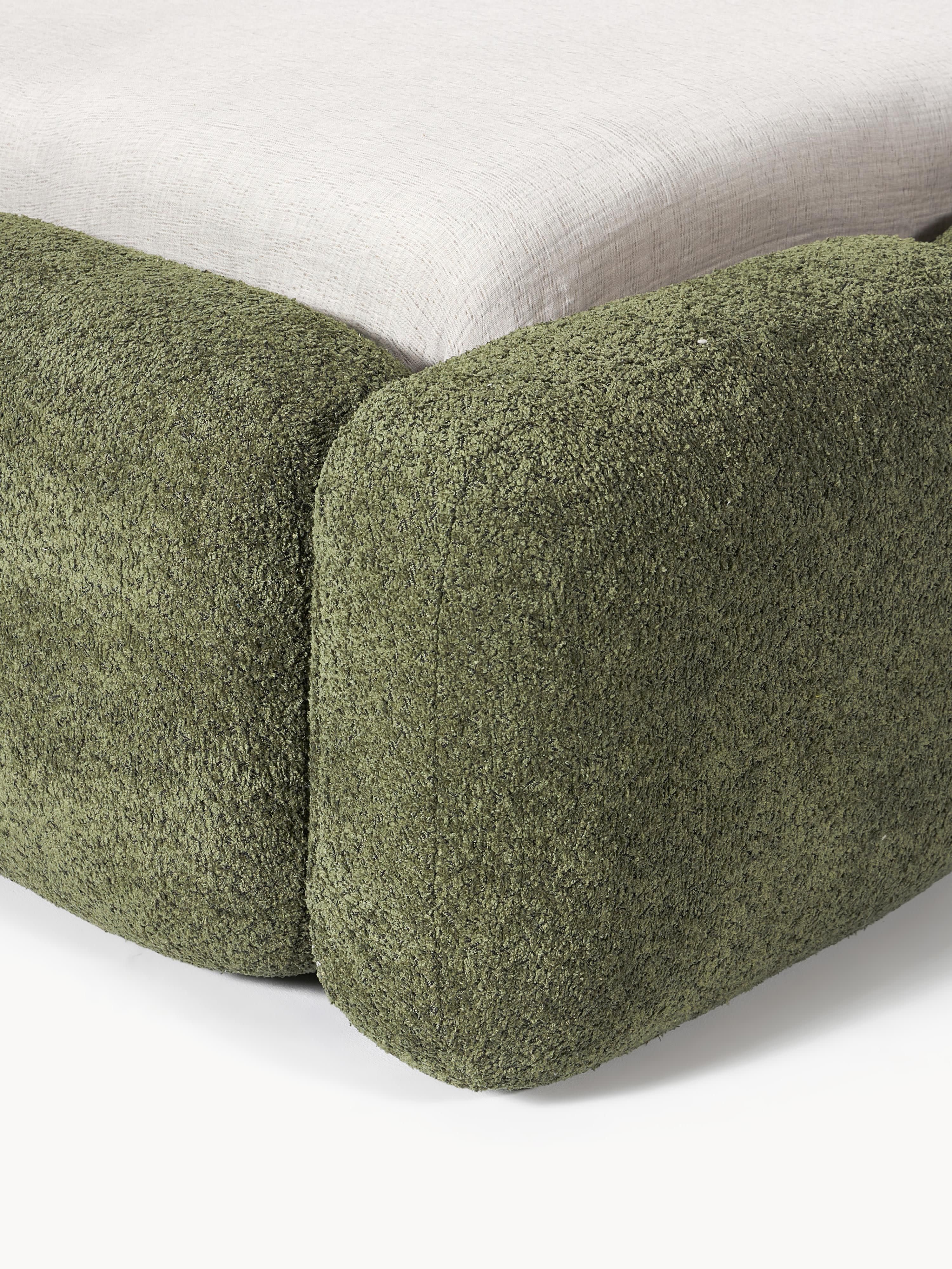 Tayla Upholstered Teddy Bouclé Bed