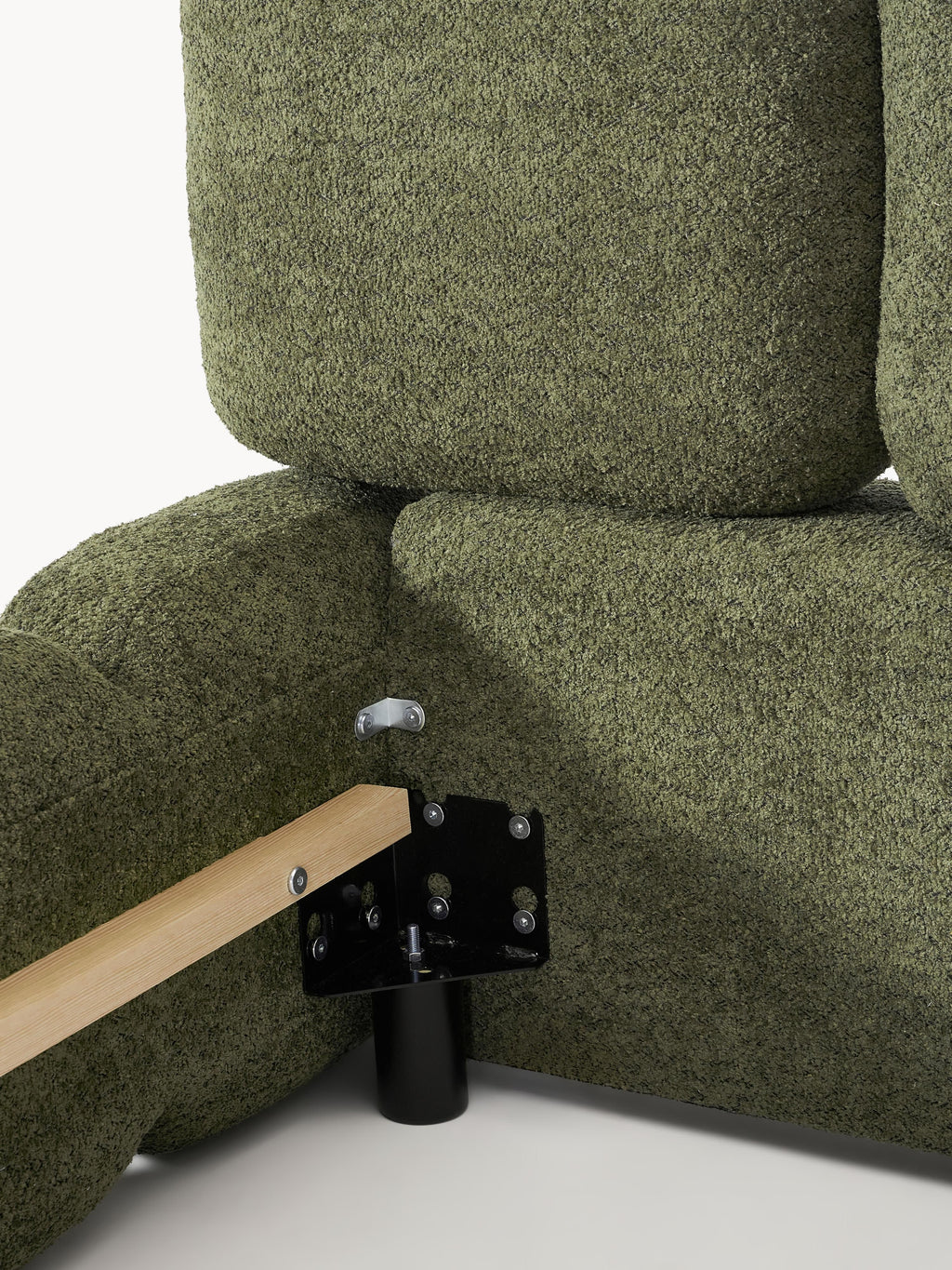 Tayla Upholstered Teddy Bouclé Bed
