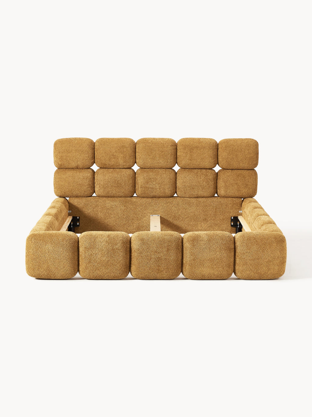 Tayla Upholstered Teddy Bouclé Bed
