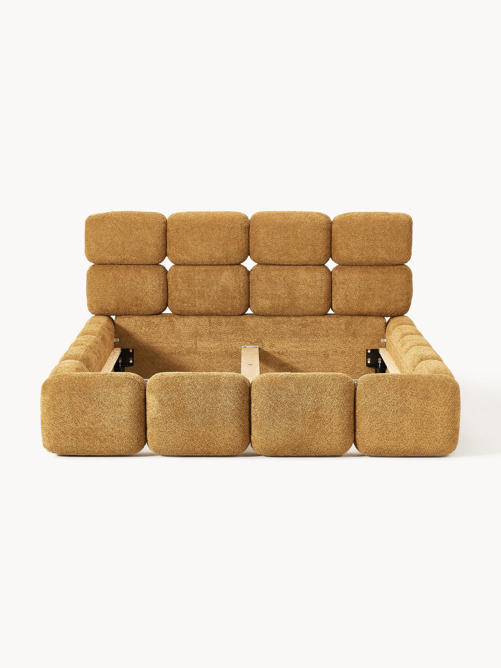 Tayla Upholstered Teddy Bouclé Bed
