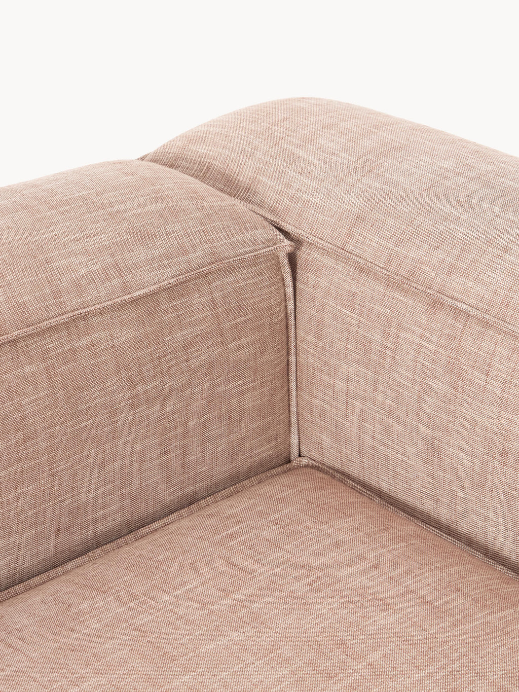 Lennon Linen Blend Modular Sofa (4-seater)