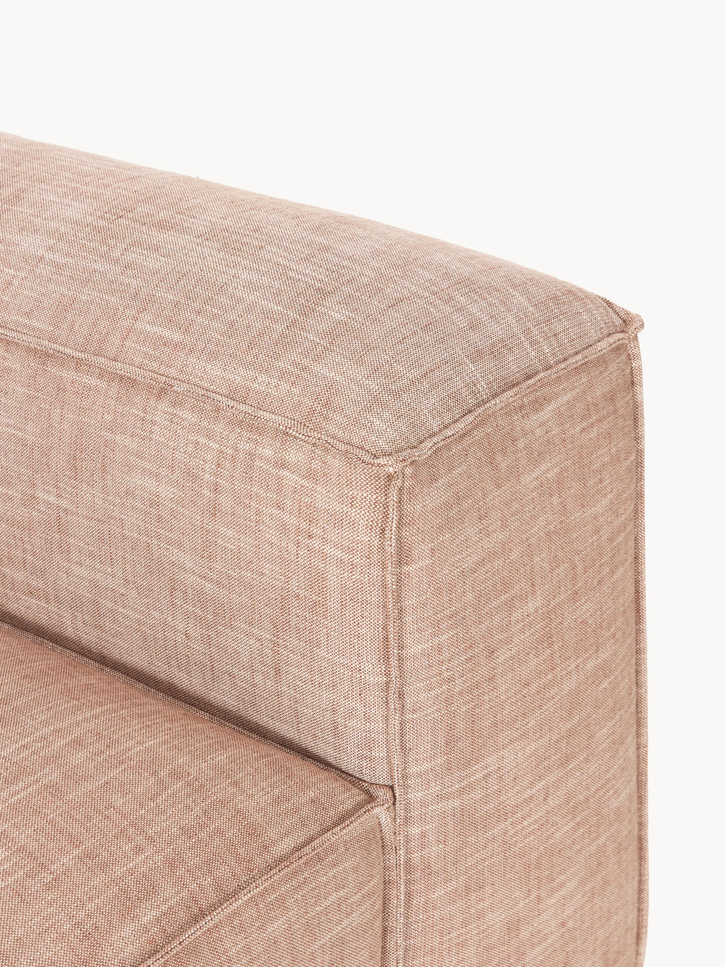 Lennon Linen Blend Modular Sofa (4-seater)