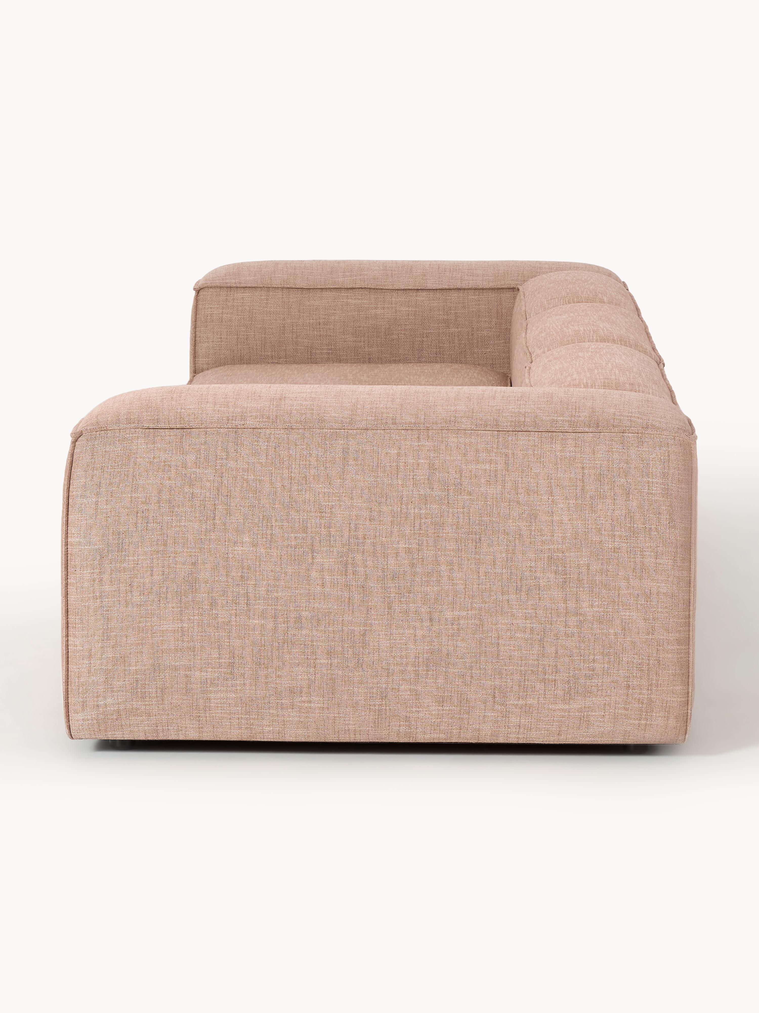 Lennon Linen Blend Modular Sofa (4-seater)