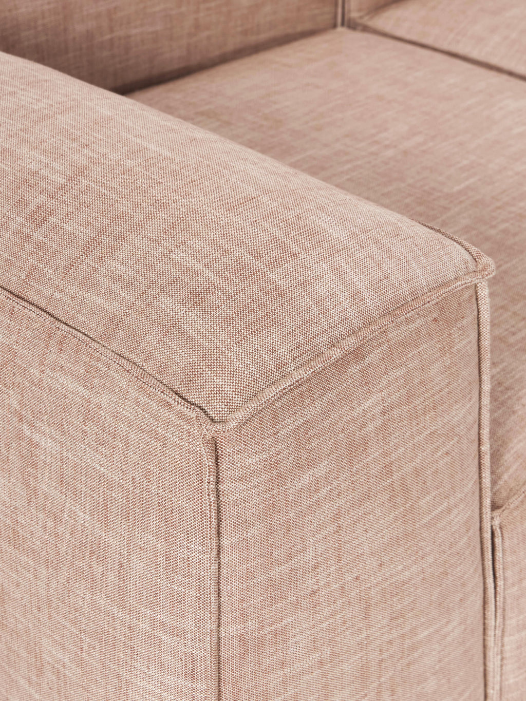 Lennon Linen Blend Modular Sofa (4-seater)