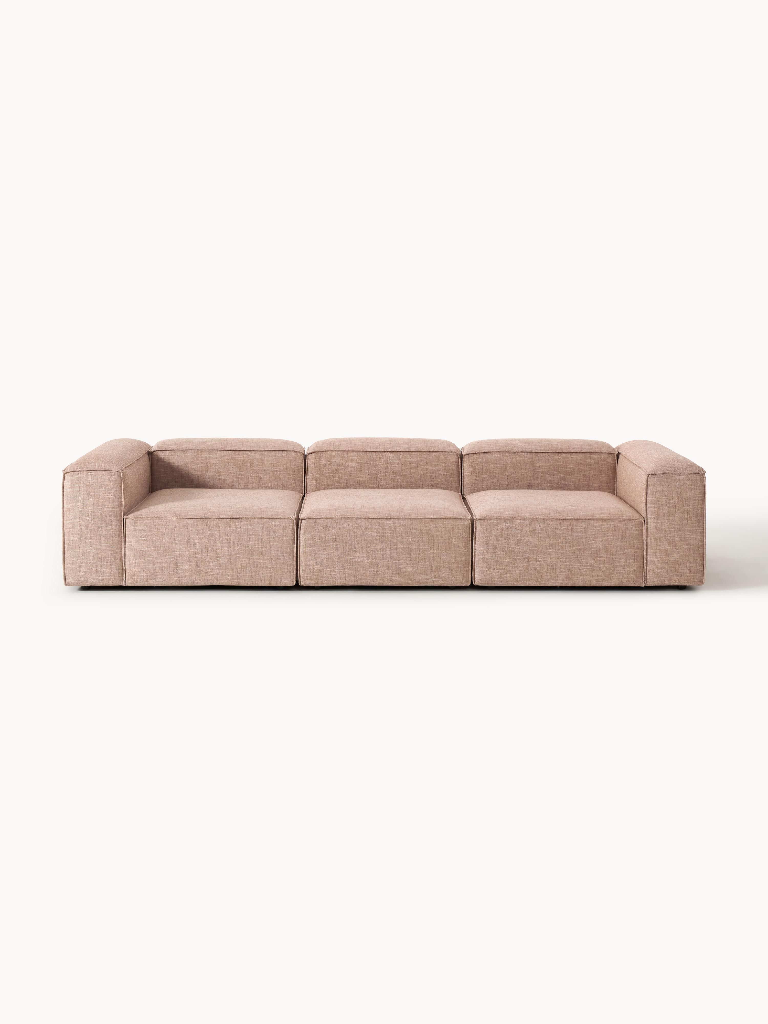 Gallery image 1 - Linen Blend Modular Sofa Lennon (4-seater)