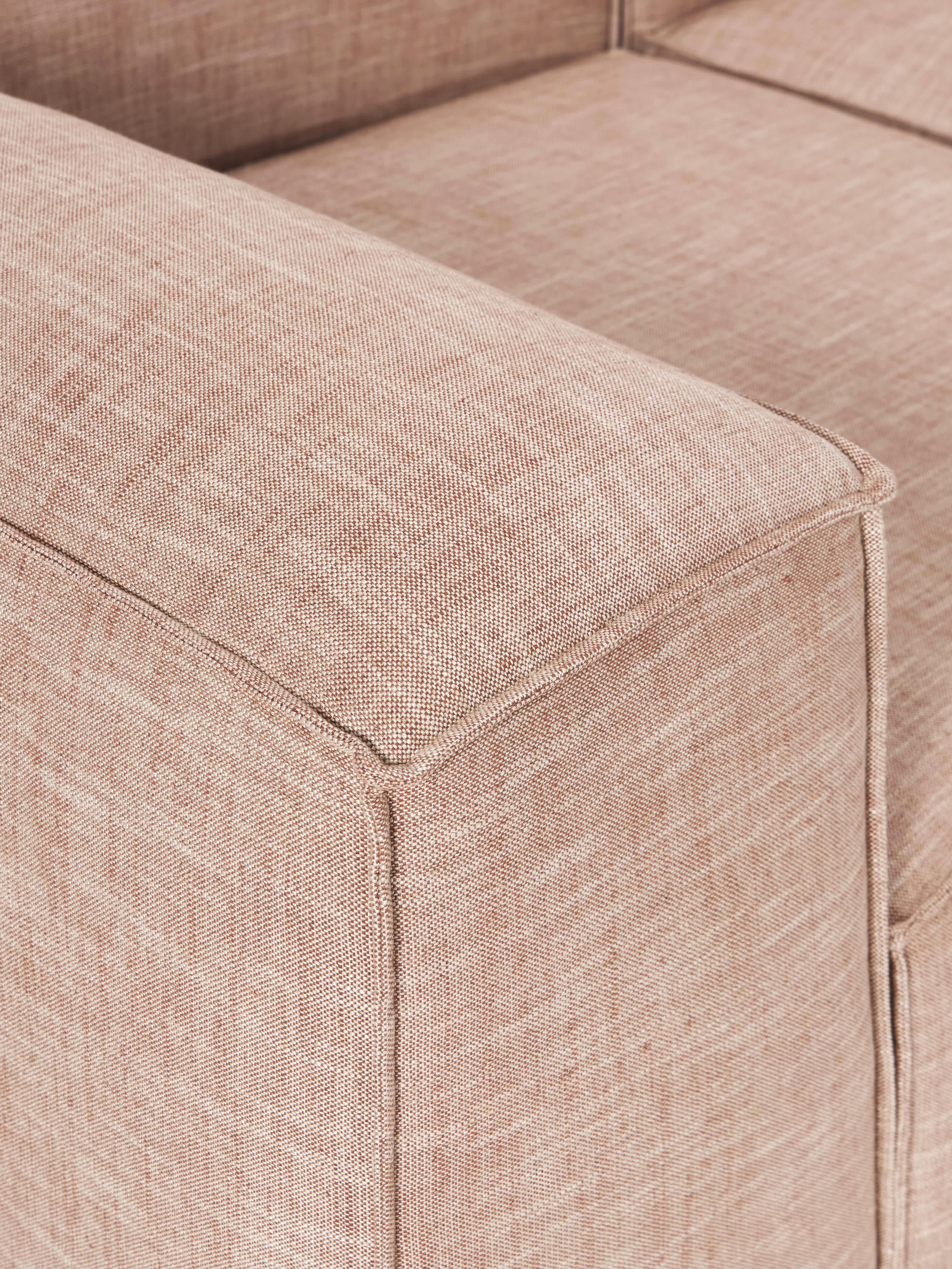Lennon Linen Blend Modular Sofa (4-seater)