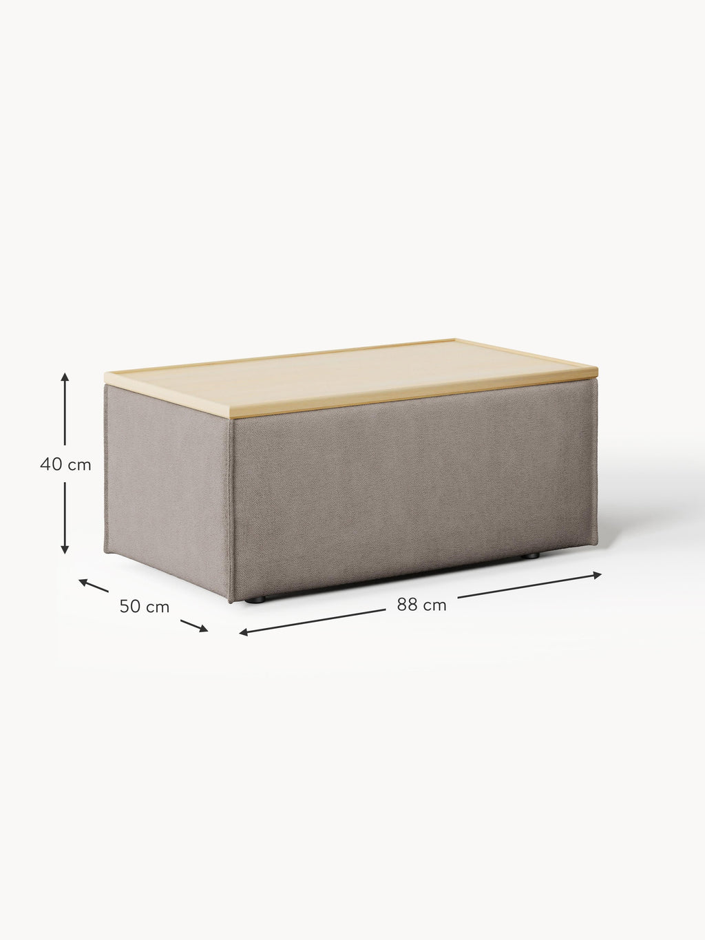 Lennon Ottoman with Storage