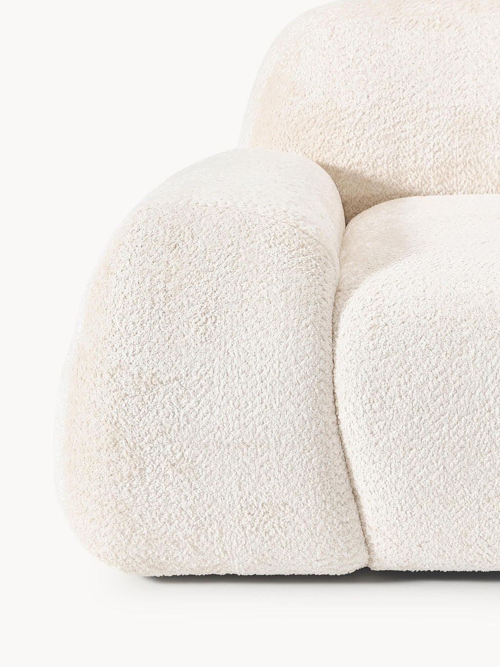 Wolke Teddy-Bouclé Lounge Chair