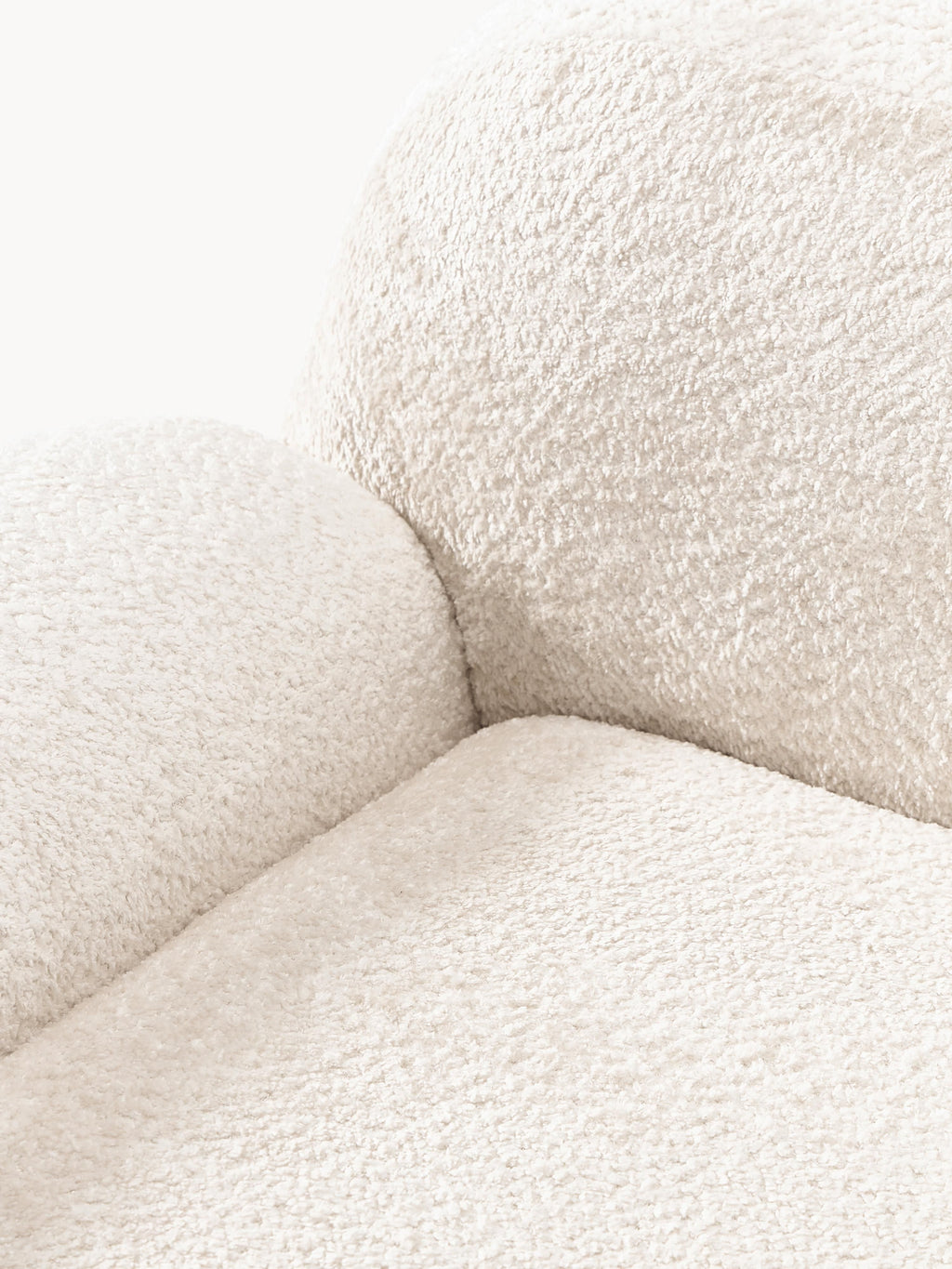 Wolke Teddy-Bouclé Lounge Chair