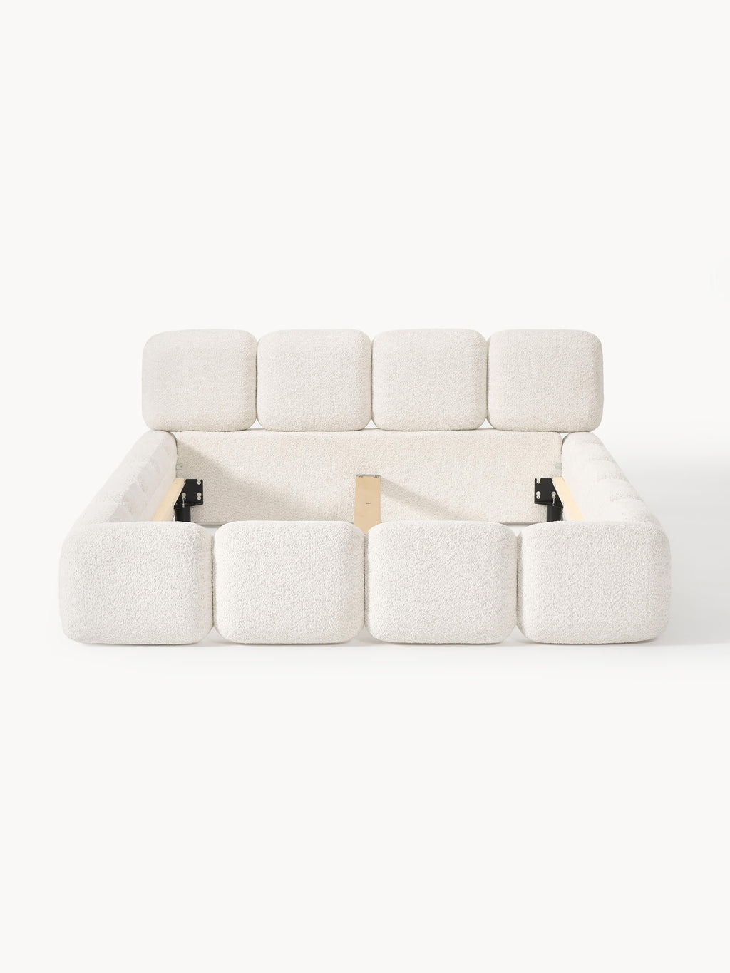 Tayla Upholstered Teddy Bouclé Bed