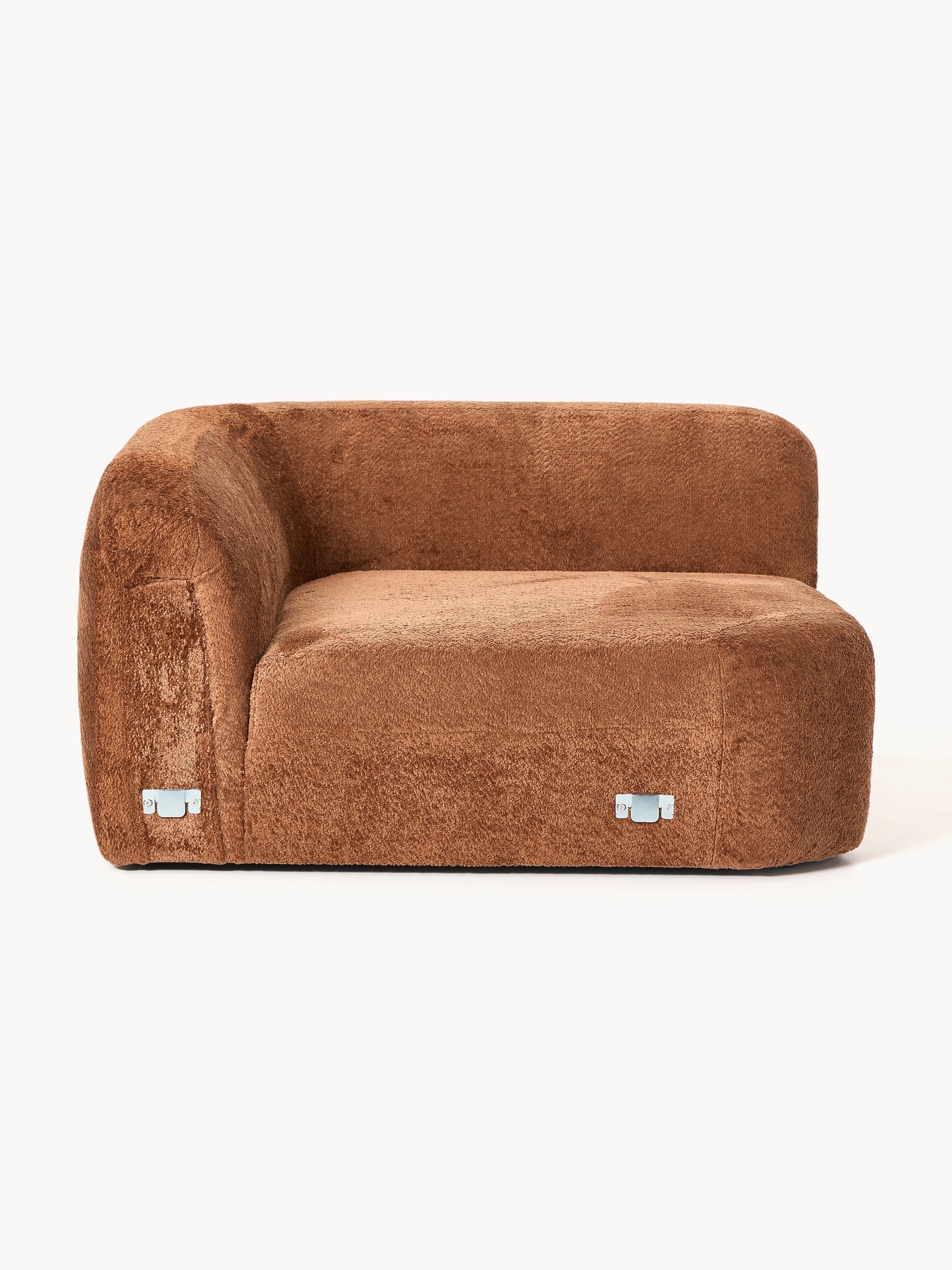 Wolke Round Teddy Bouclé Corner Module