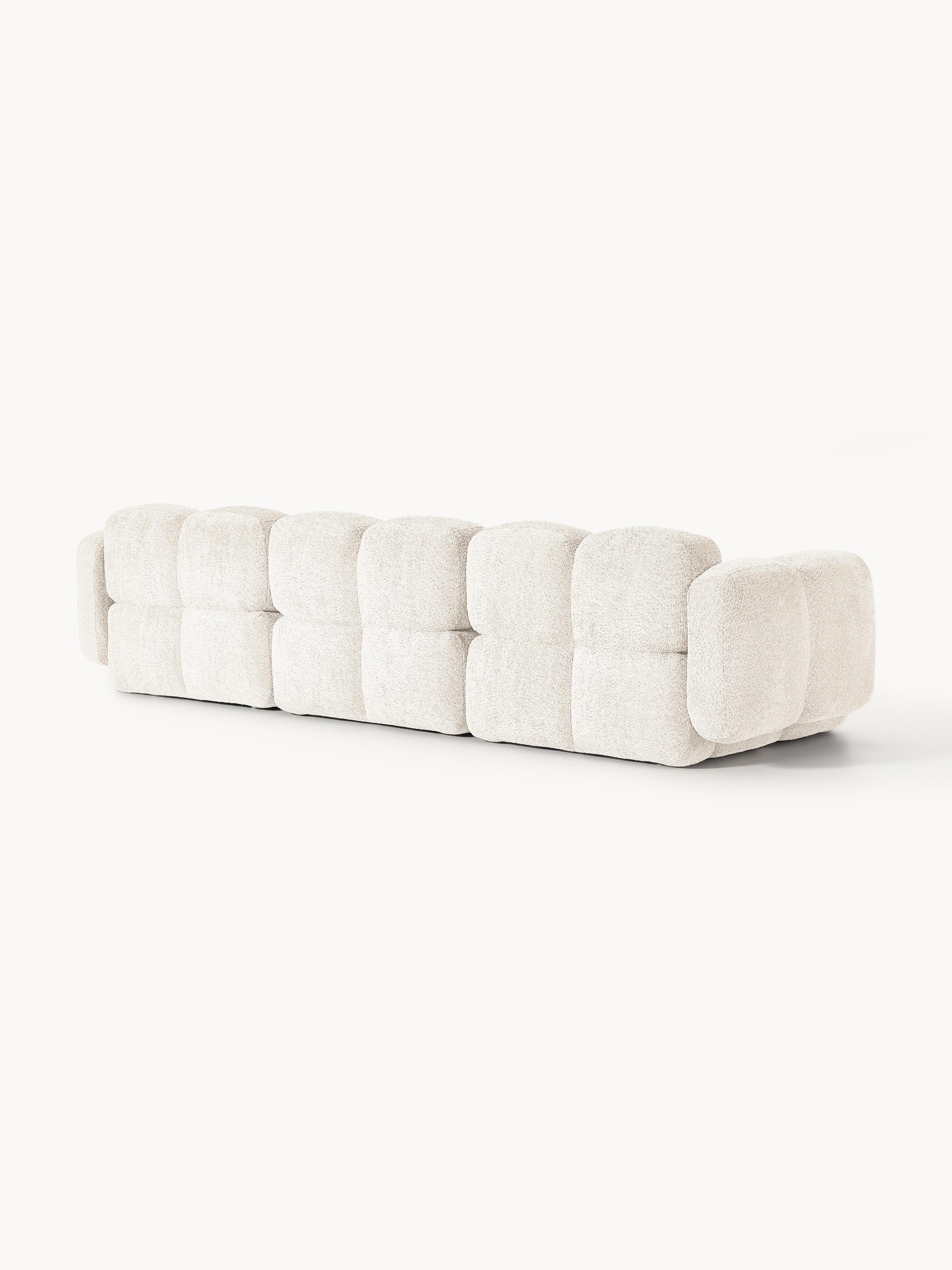 Tayla Modular Teddy-Bouclé Sofa (4-seater)