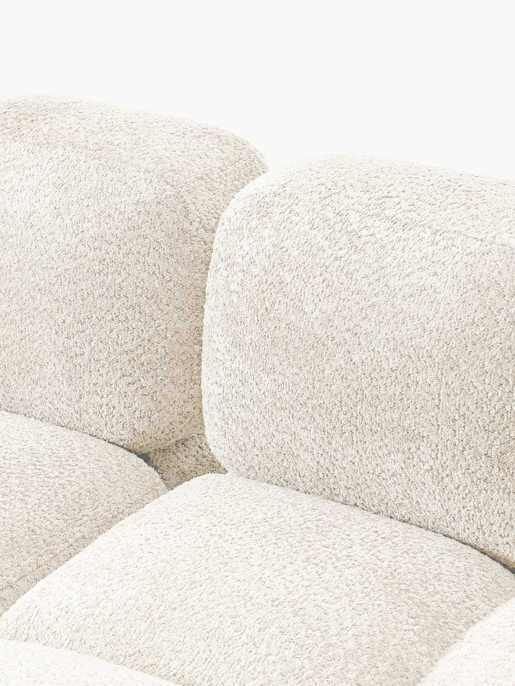 Tayla Modular Teddy-Bouclé Sofa (4-seater)