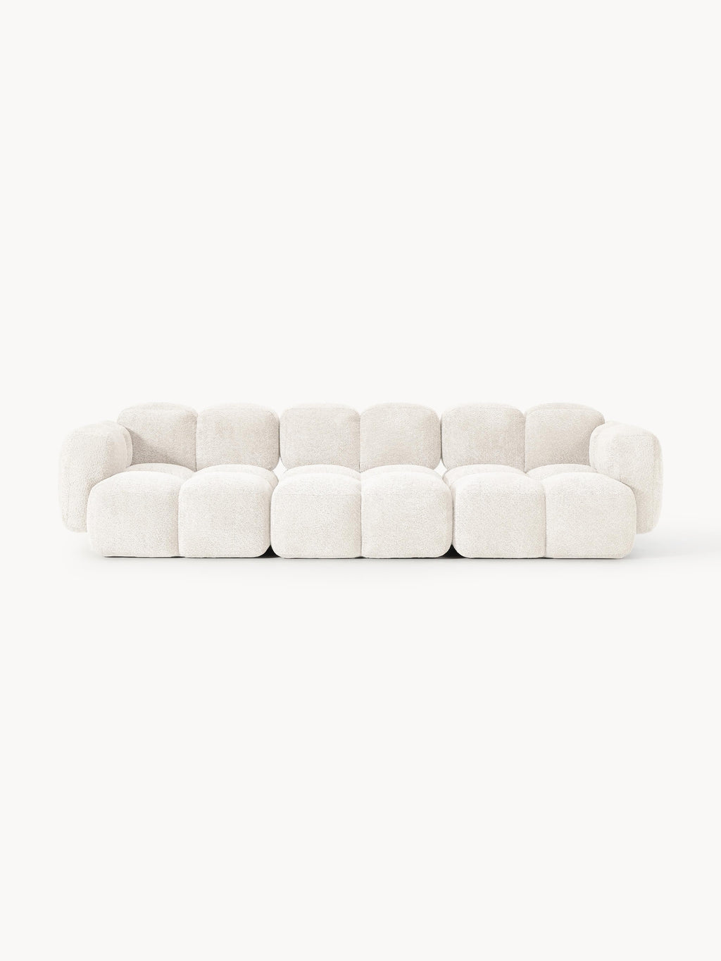 Tayla Modular Teddy-Bouclé Sofa (4-seater)