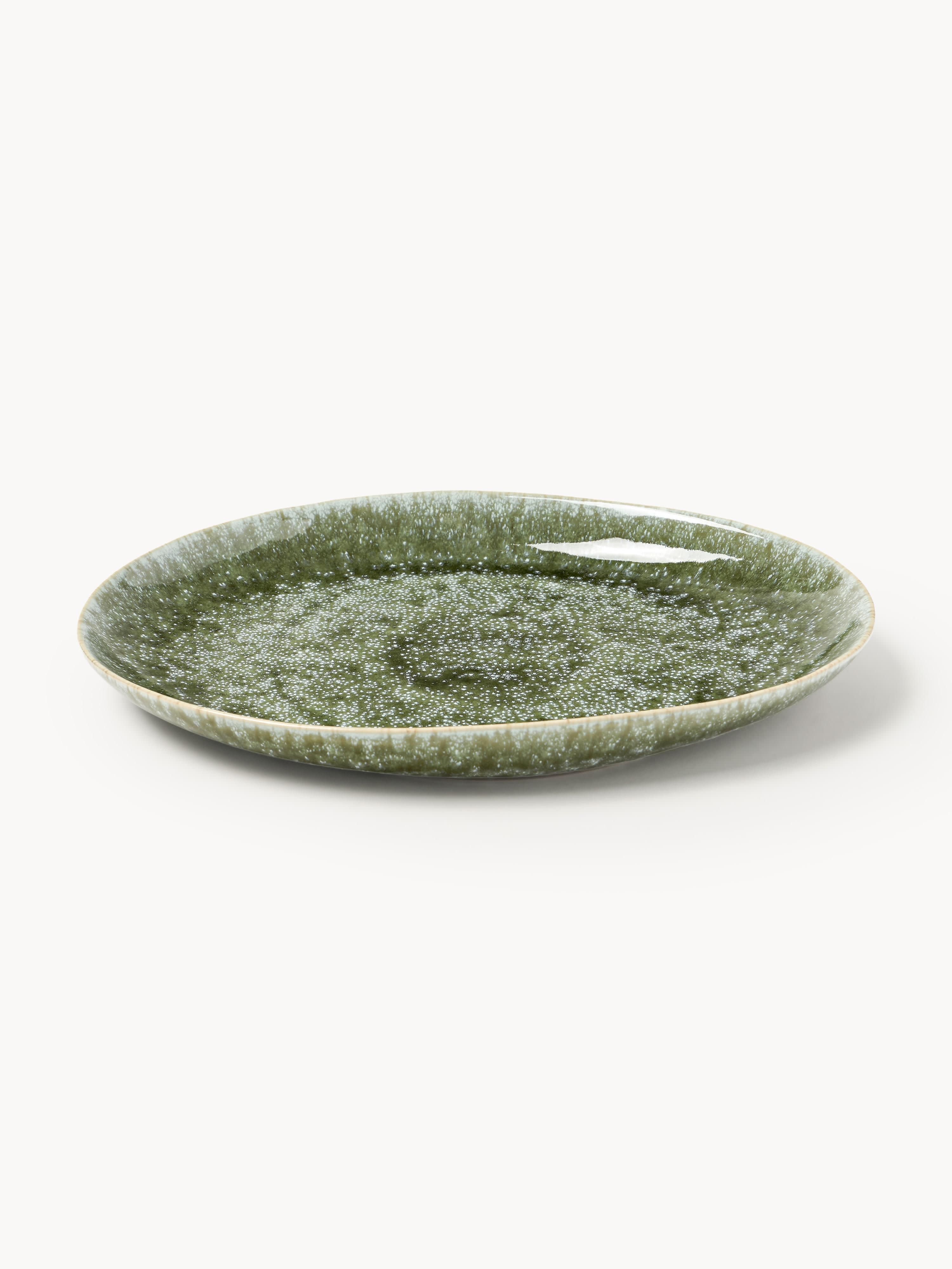 Macey Handmade Organic Shaped Tableware Set, 4 people, Set of 12
