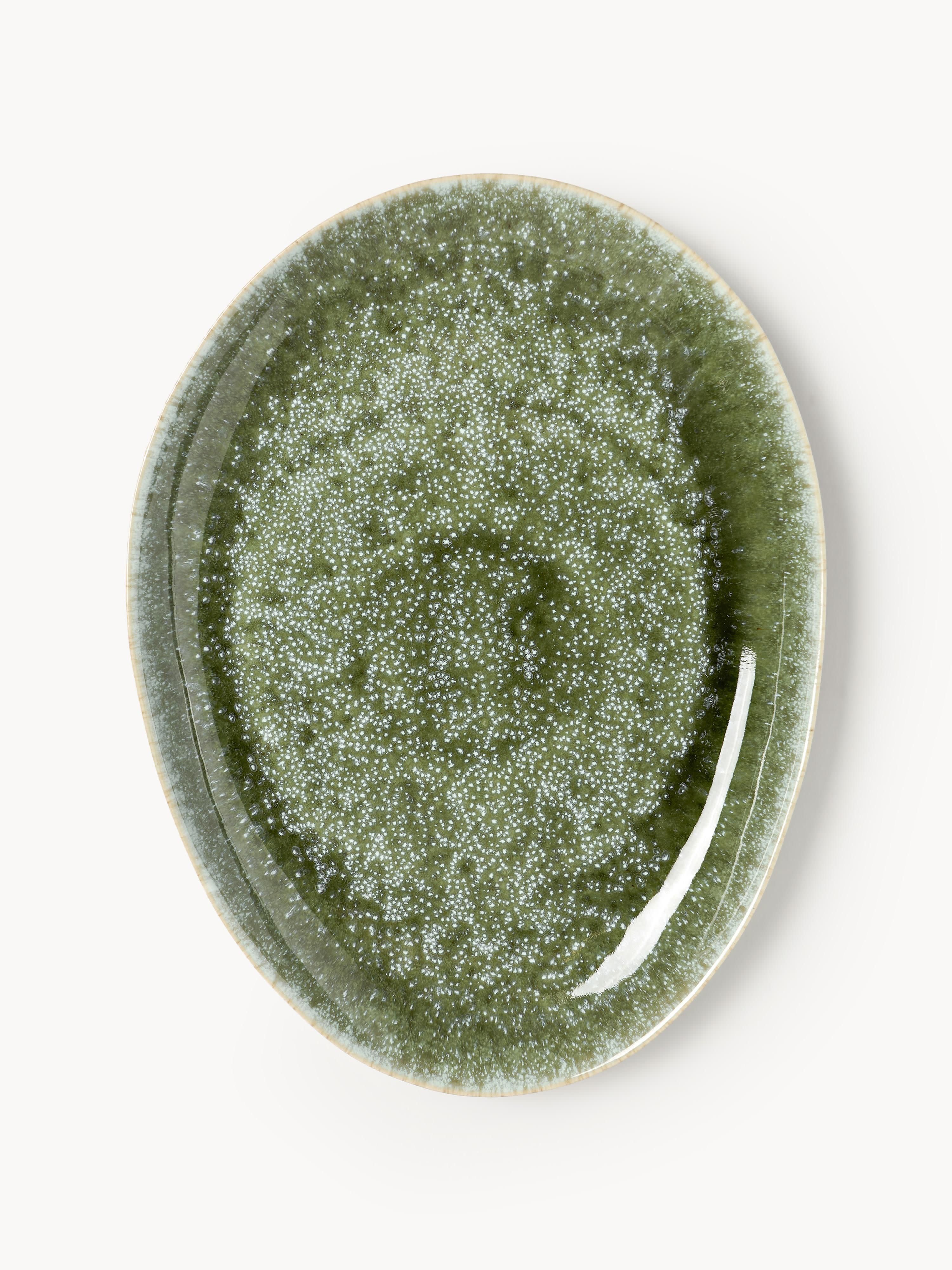Macey Handmade Organic Shaped Tableware Set, 4 people, Set of 12