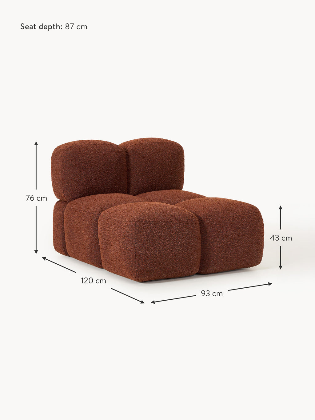 Tayla Bouclé Centre Module