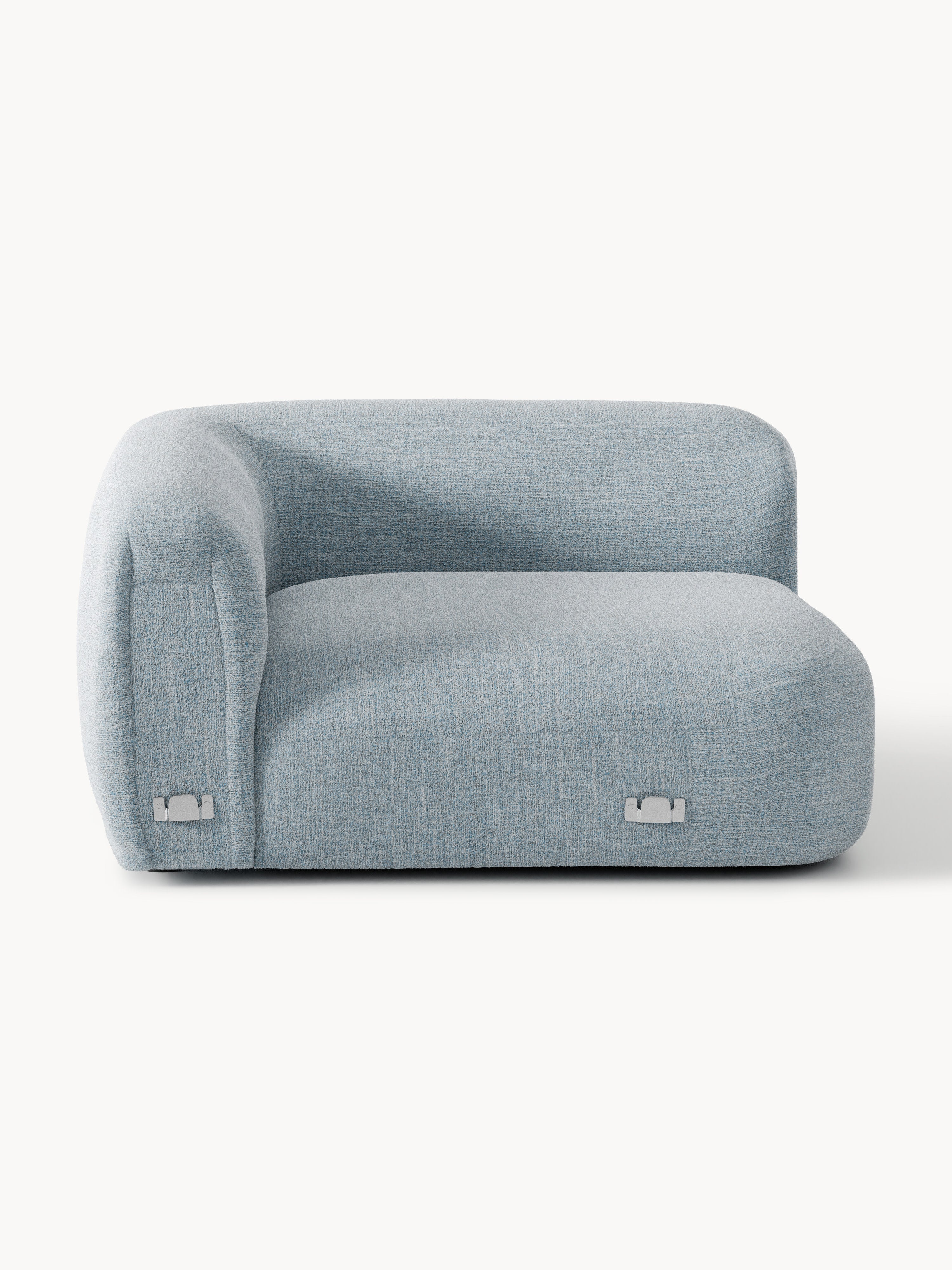 Wolke Round Bouclé Corner Module