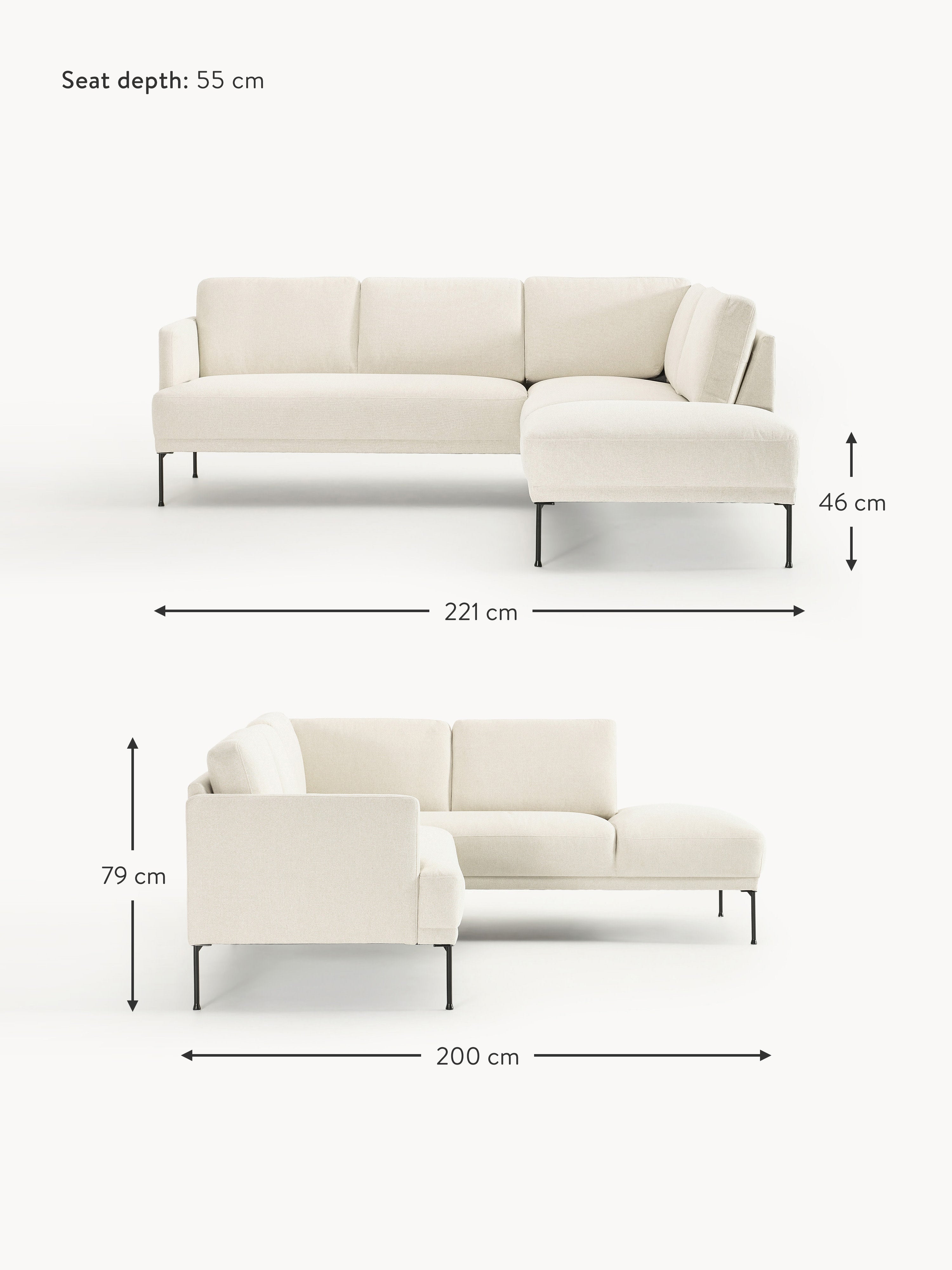 Fluente Corner Sofa