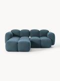 Gallery image 1 - Bouclé Modular Sofa Tayla (2-seater) with Ottoman (left/right)