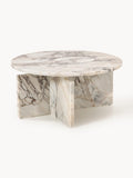 Gallery image 1 - Round Calacatta Viola Marble Coffee Table Marisa