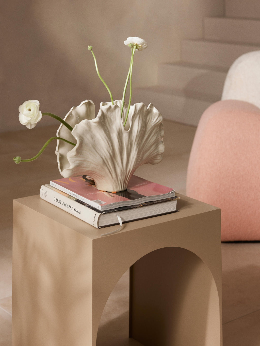 Gingko Vase, H 24 cm