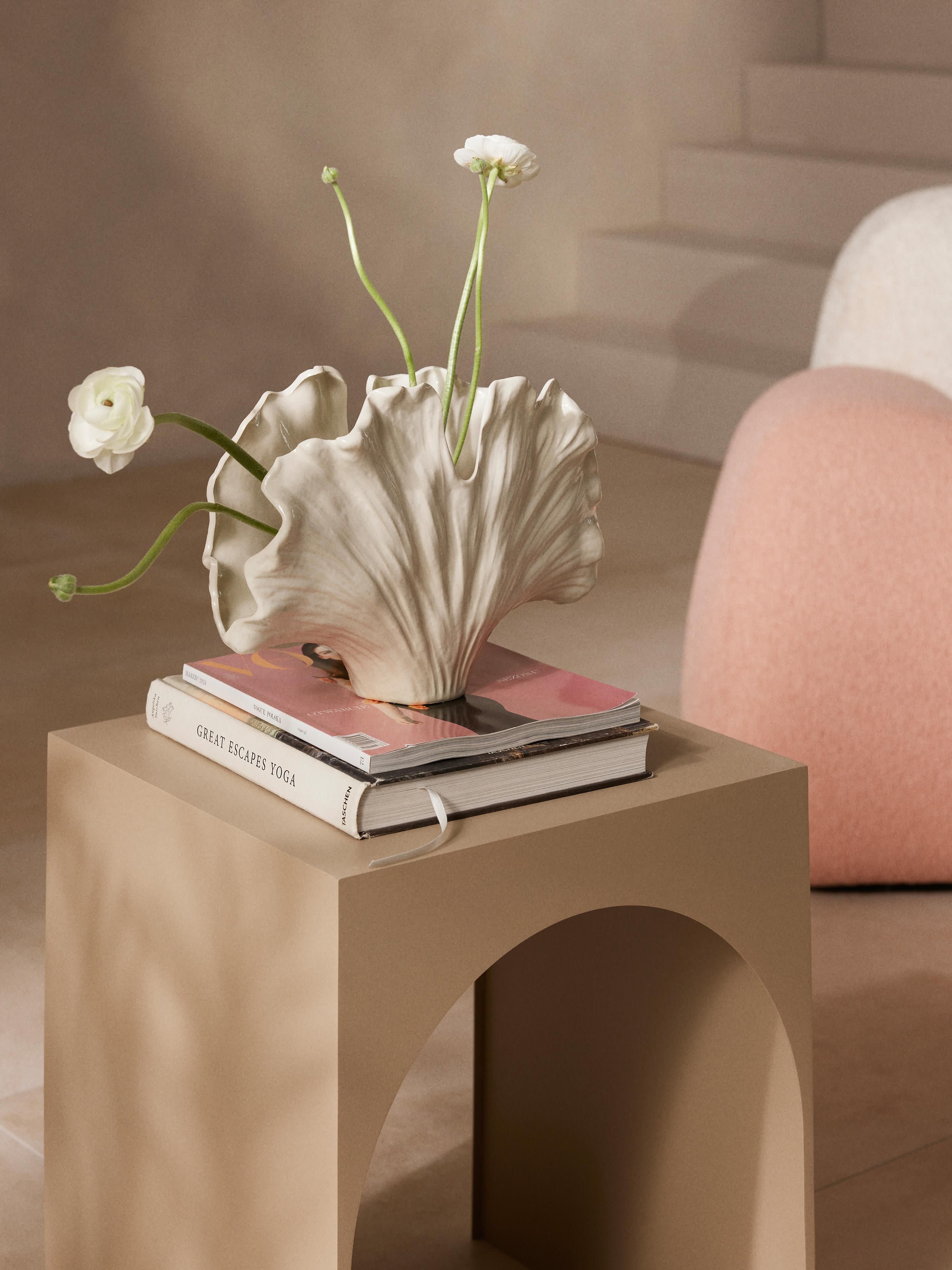 Gingko Vase, H 24 cm