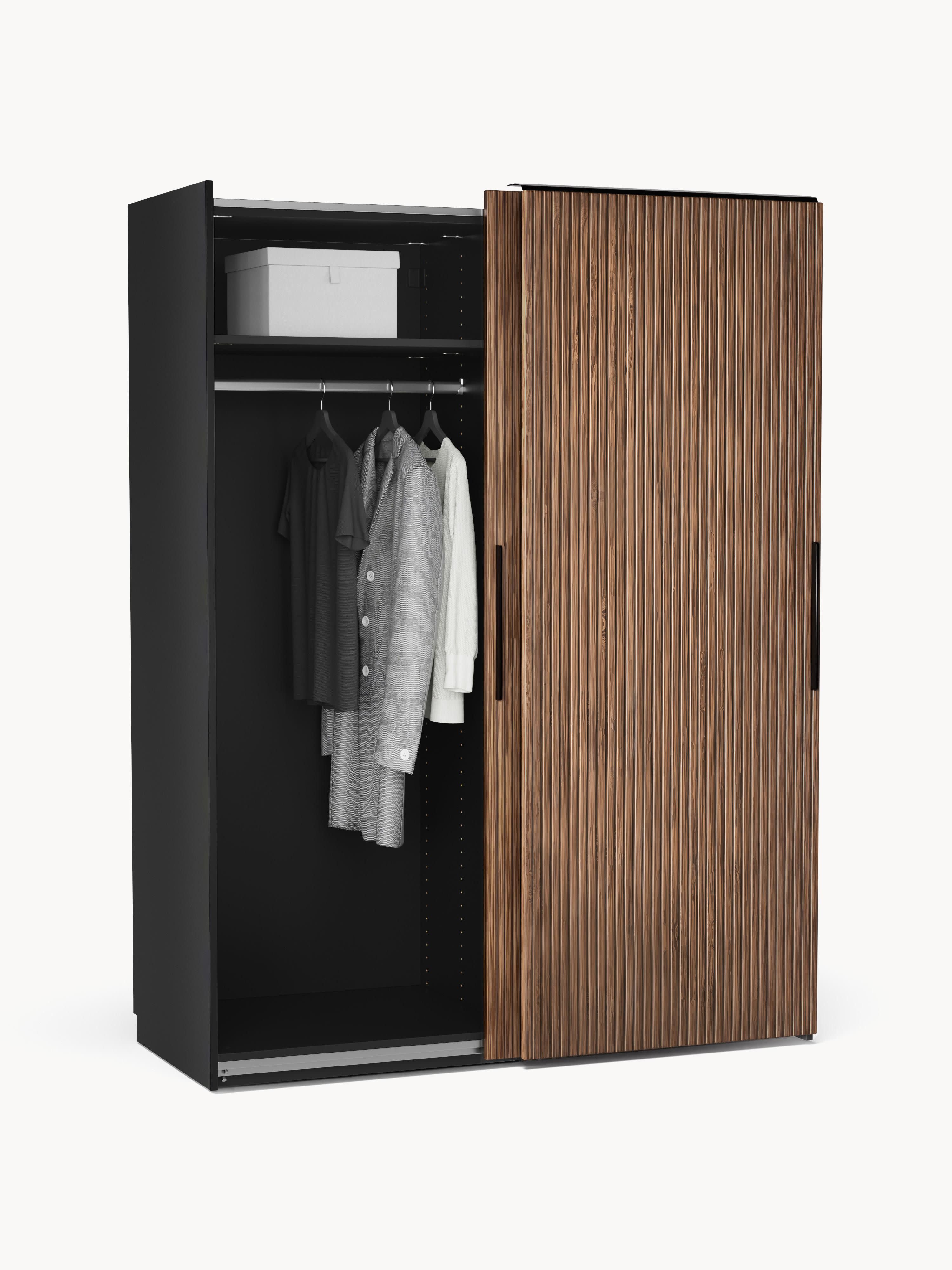 Simone Modular Sliding Door Wardrobe, 150 cm Wide, in various sizes
