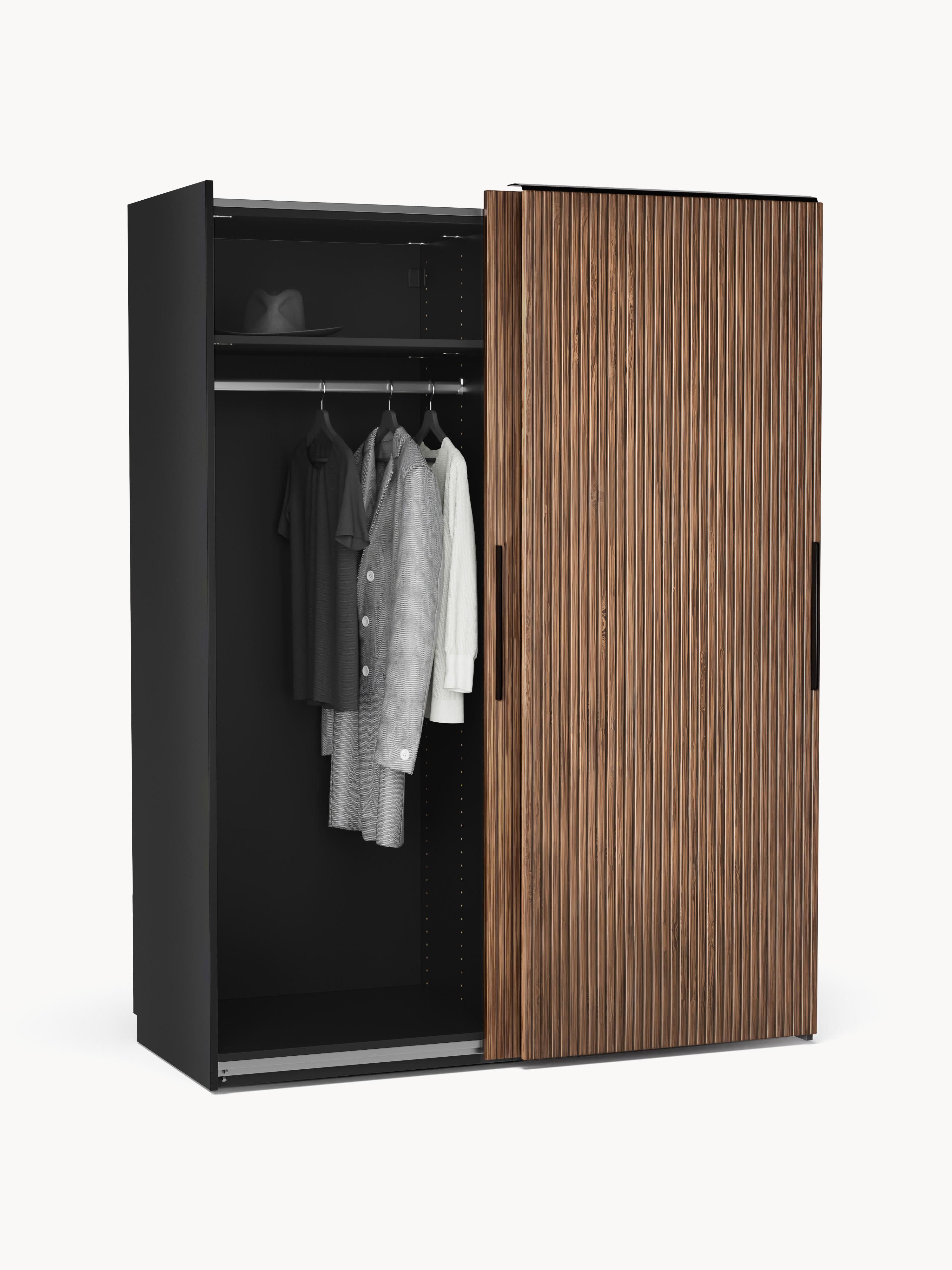 Simone Modular Sliding Door Wardrobe, 150 cm Wide, in various sizes