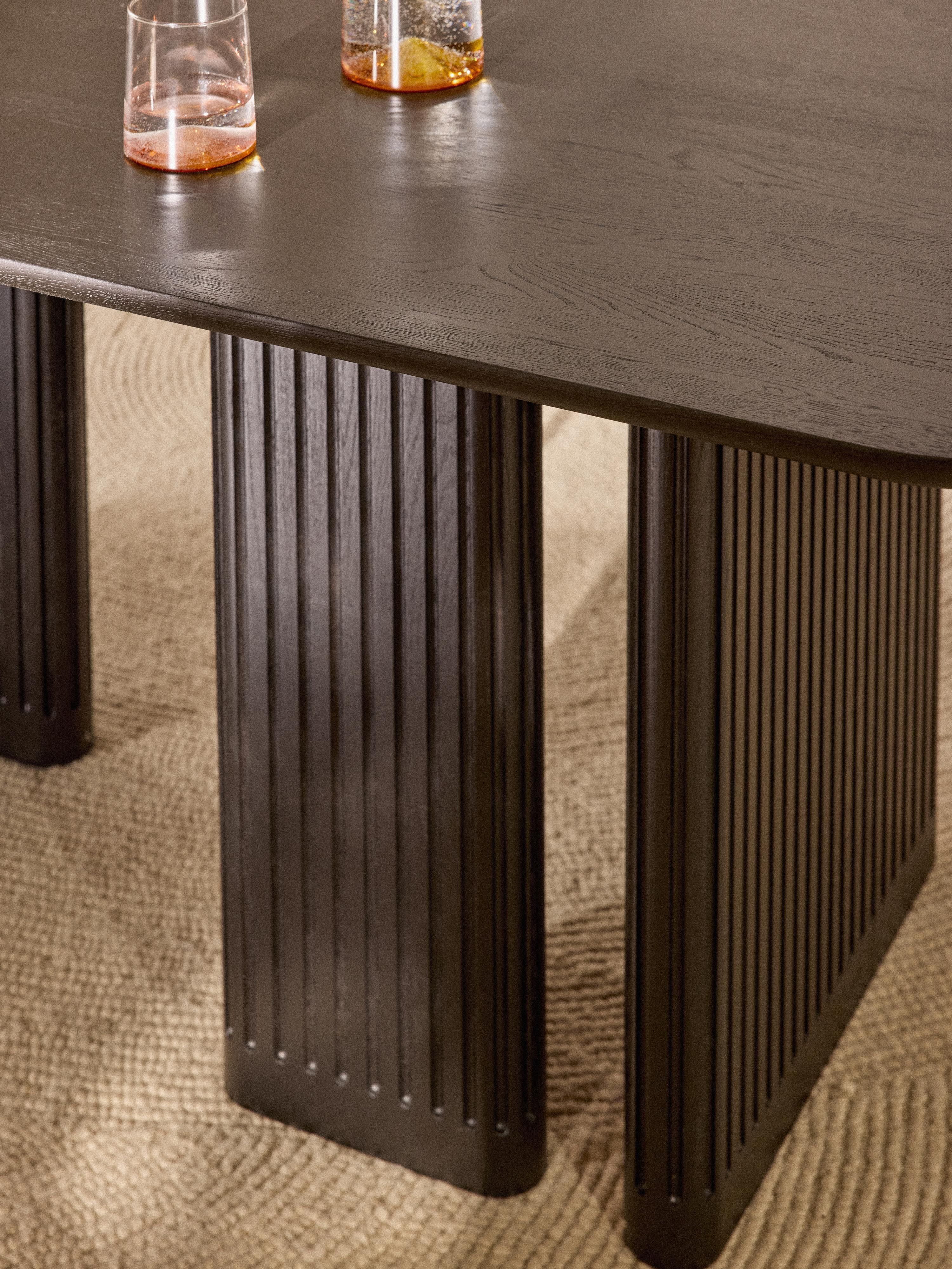 Jolka Oak Wood Dining Table, in various sizes