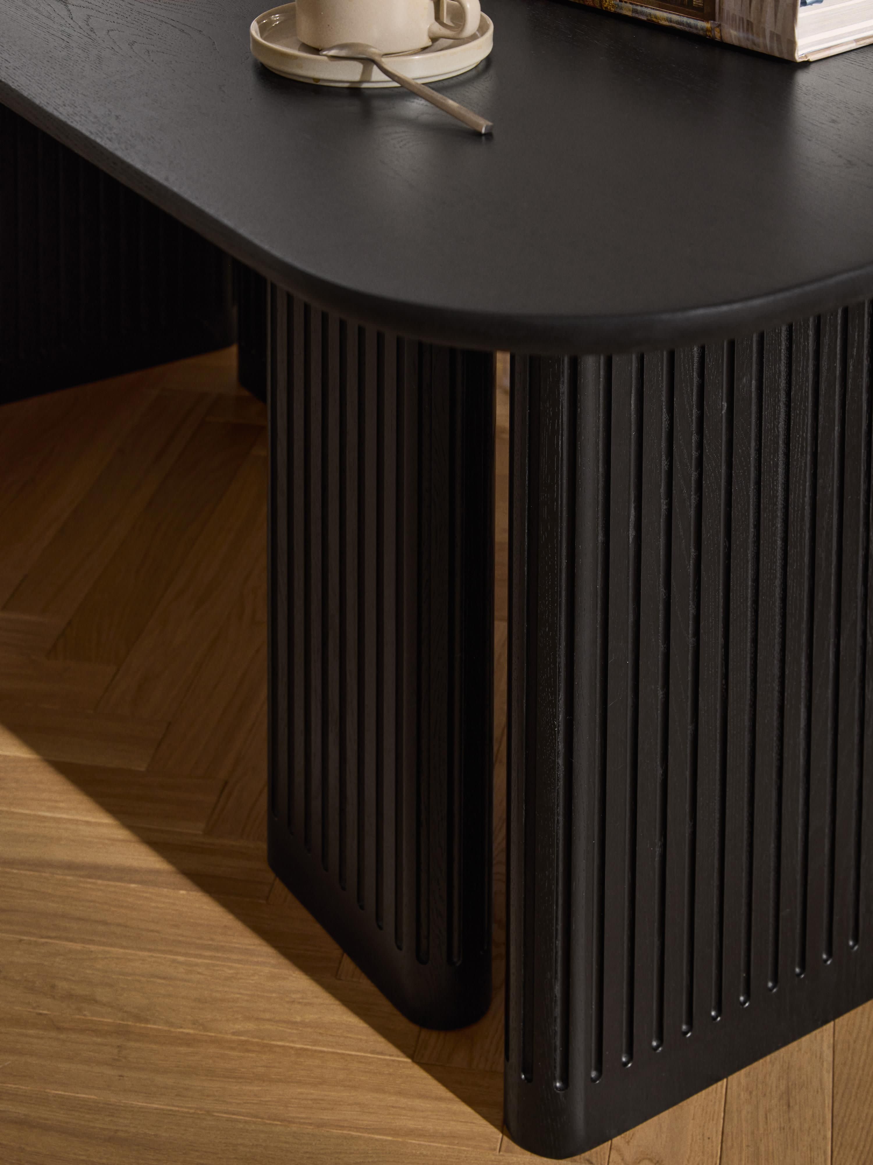 Jolka Oak Wood Dining Table, in various sizes
